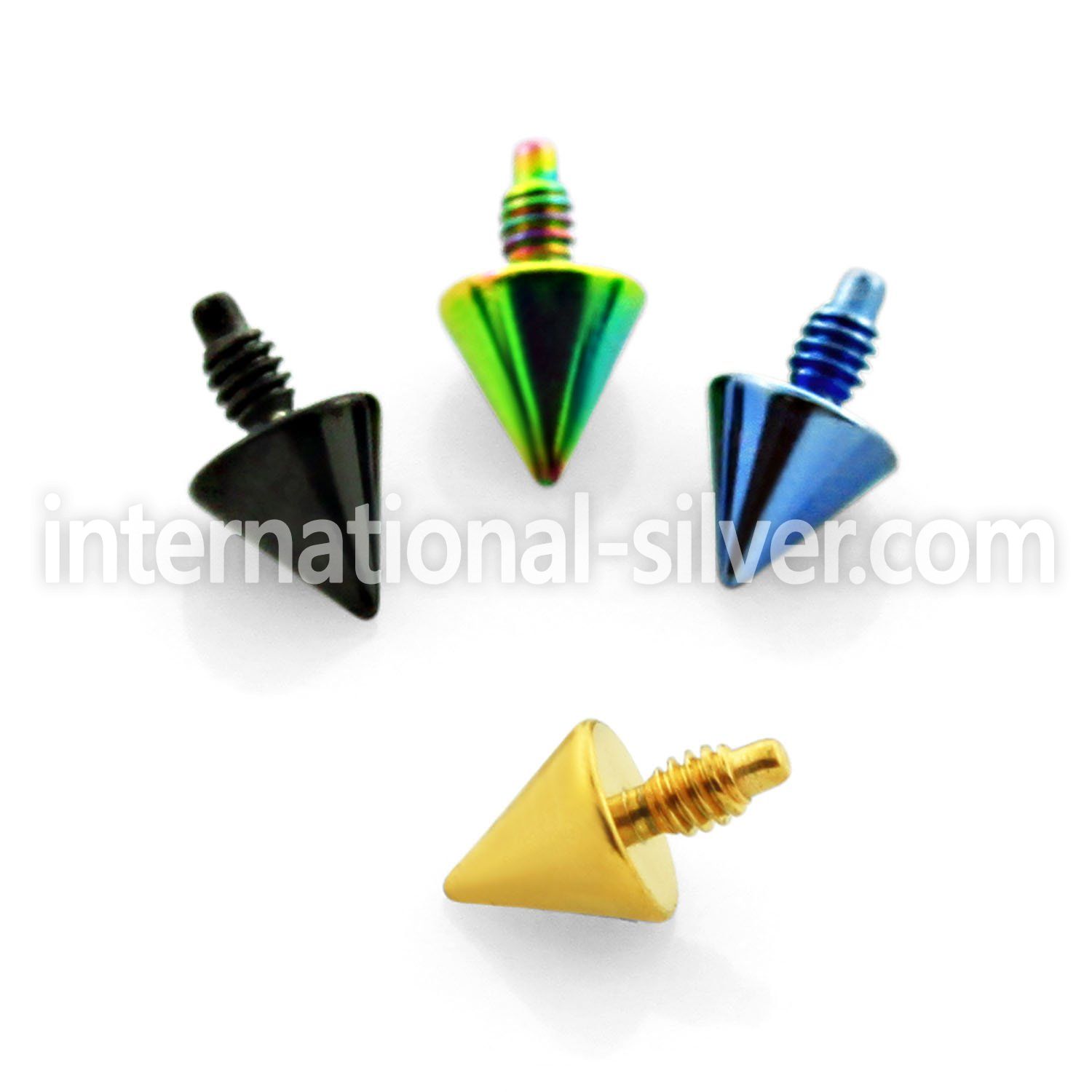 itcn3 dermals anodized surgical steel 316l belly button