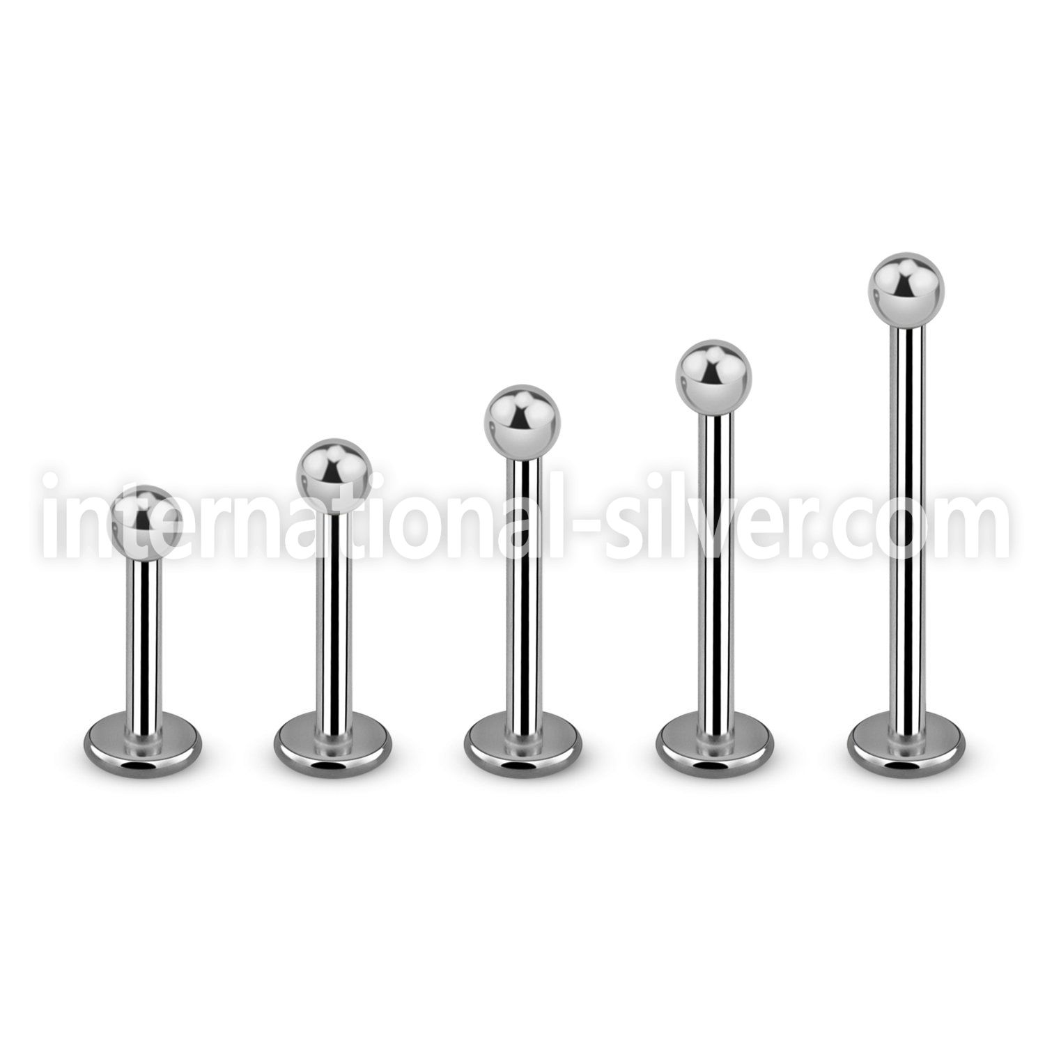 lbb2 labrets lip rings surgical steel 316l labrets chin