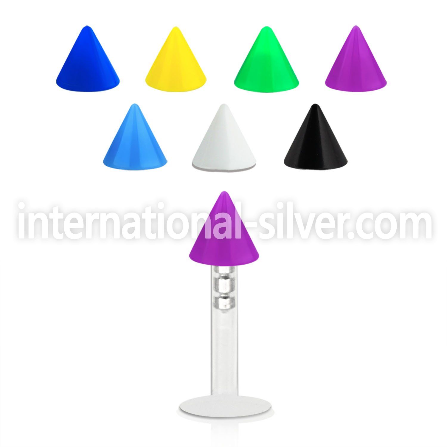 lbipr3 labrets lip rings bioflex ptfe labrets chin