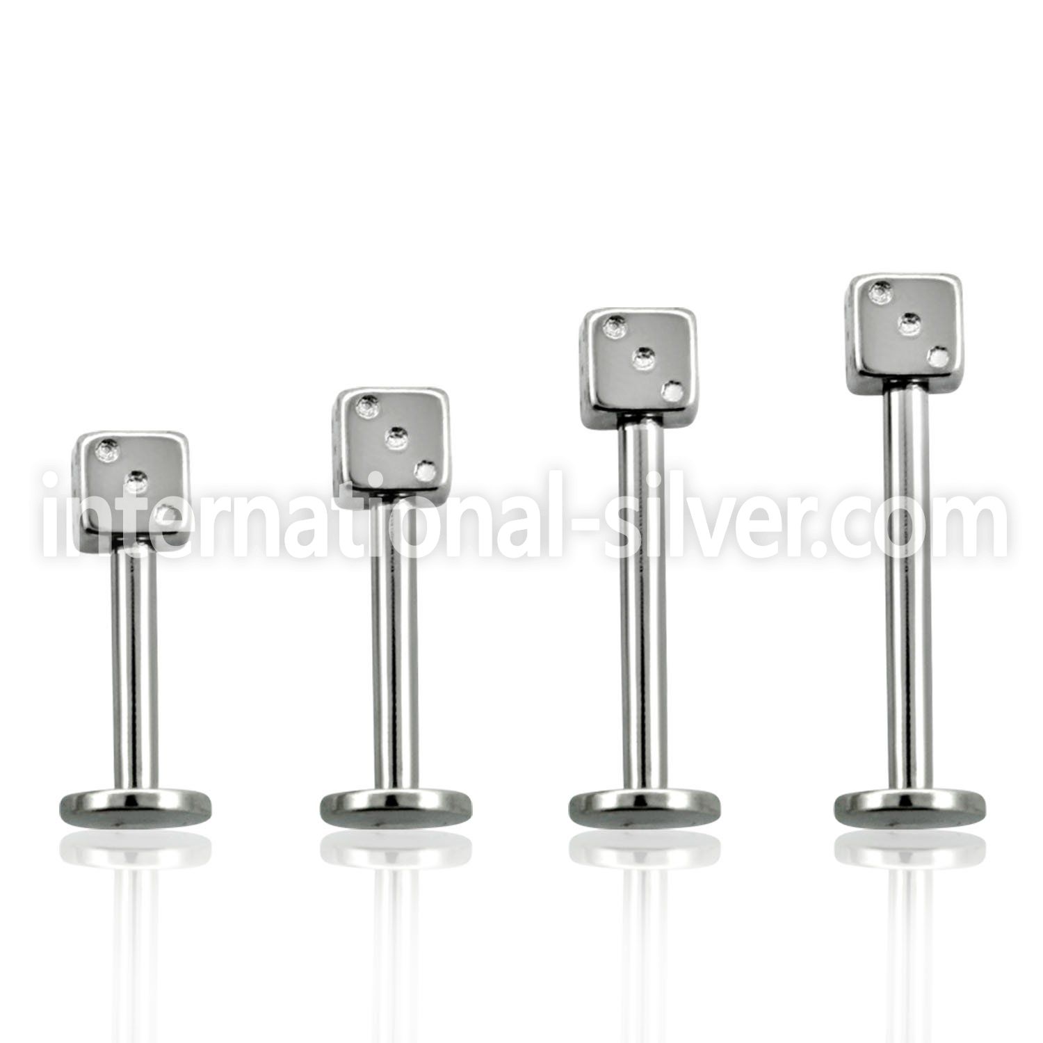 lbsdi3 labrets lip rings surgical steel 316l labrets chin