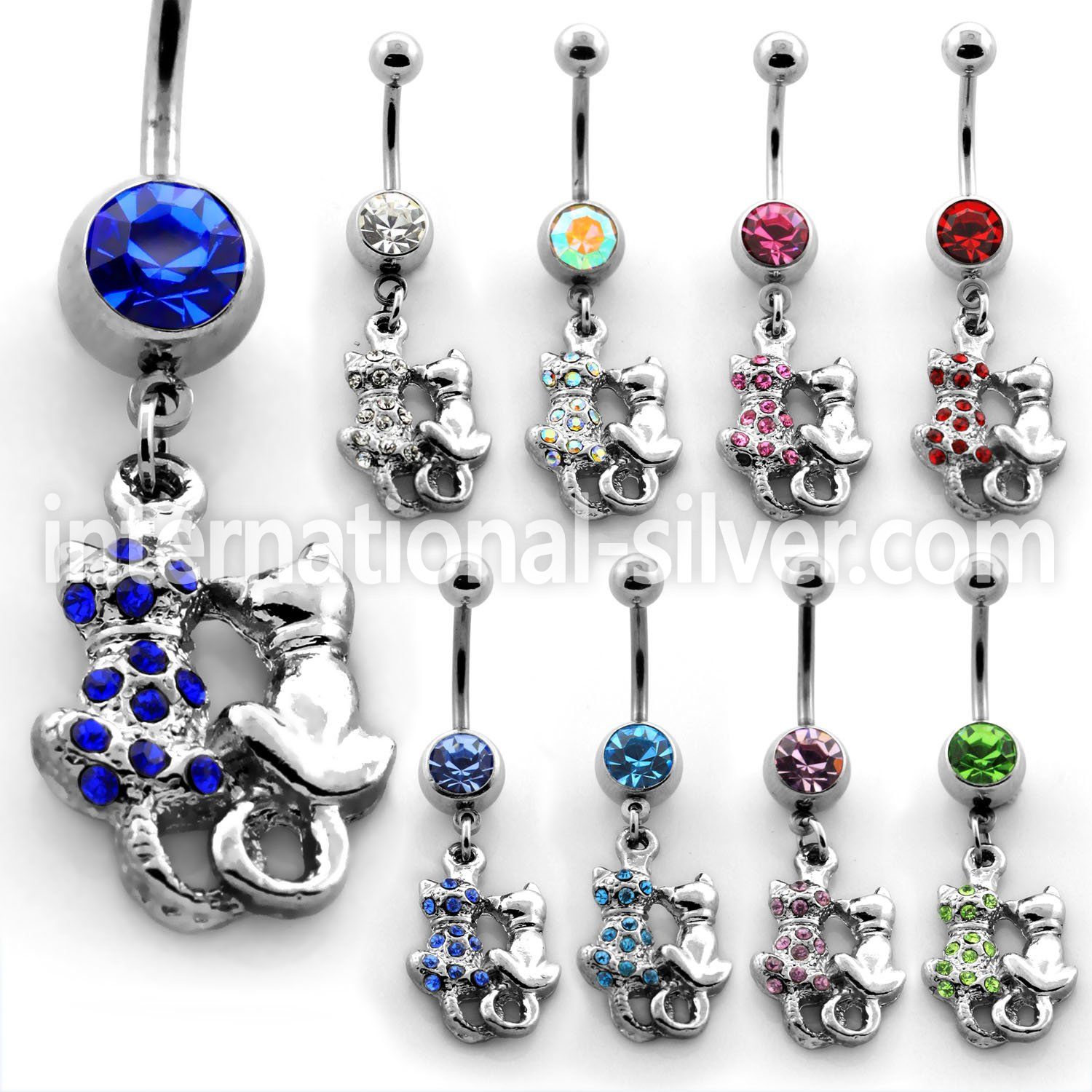 mcd2ct belly rings surgical steel 316l belly button