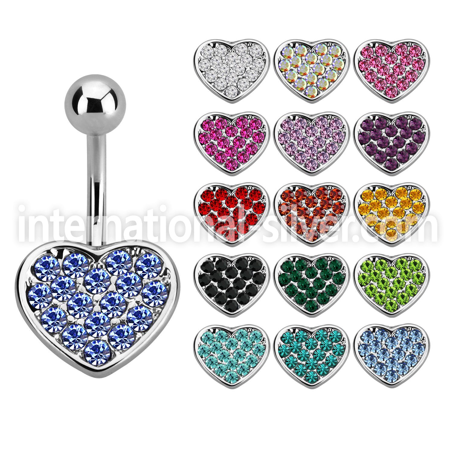 mcd365 belly rings surgical steel 316l belly button