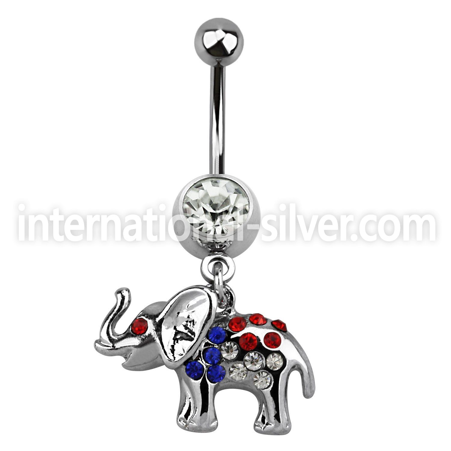 mcd467b belly rings surgical steel 316l belly button