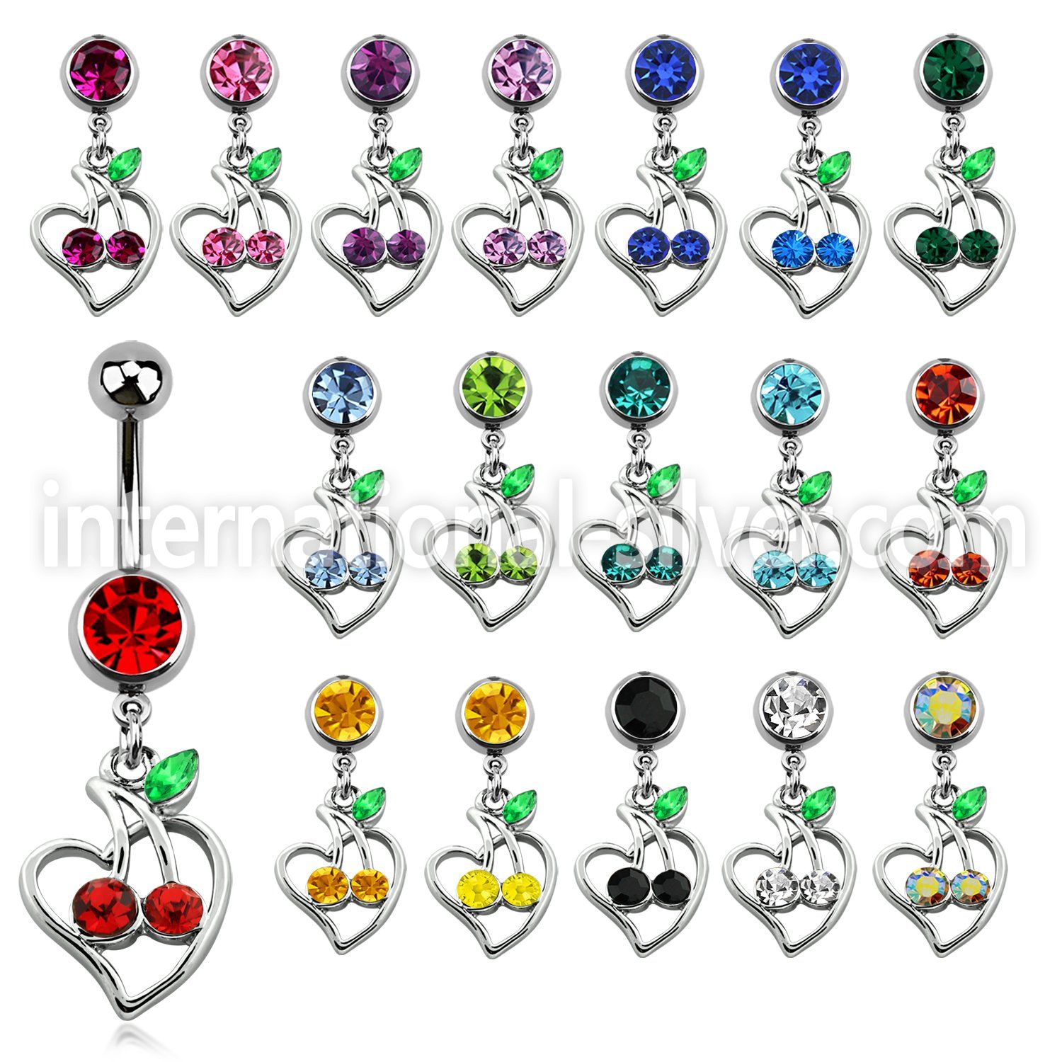 mcd474 belly rings surgical steel 316l belly button
