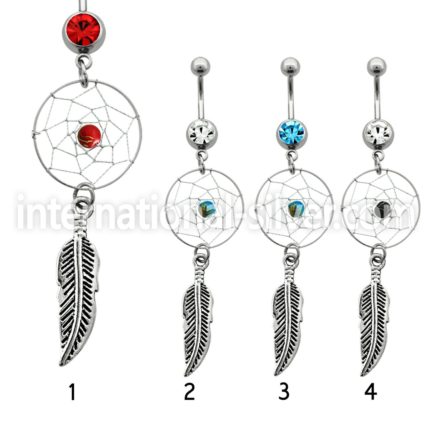 mcd524 belly rings surgical steel 316l belly button
