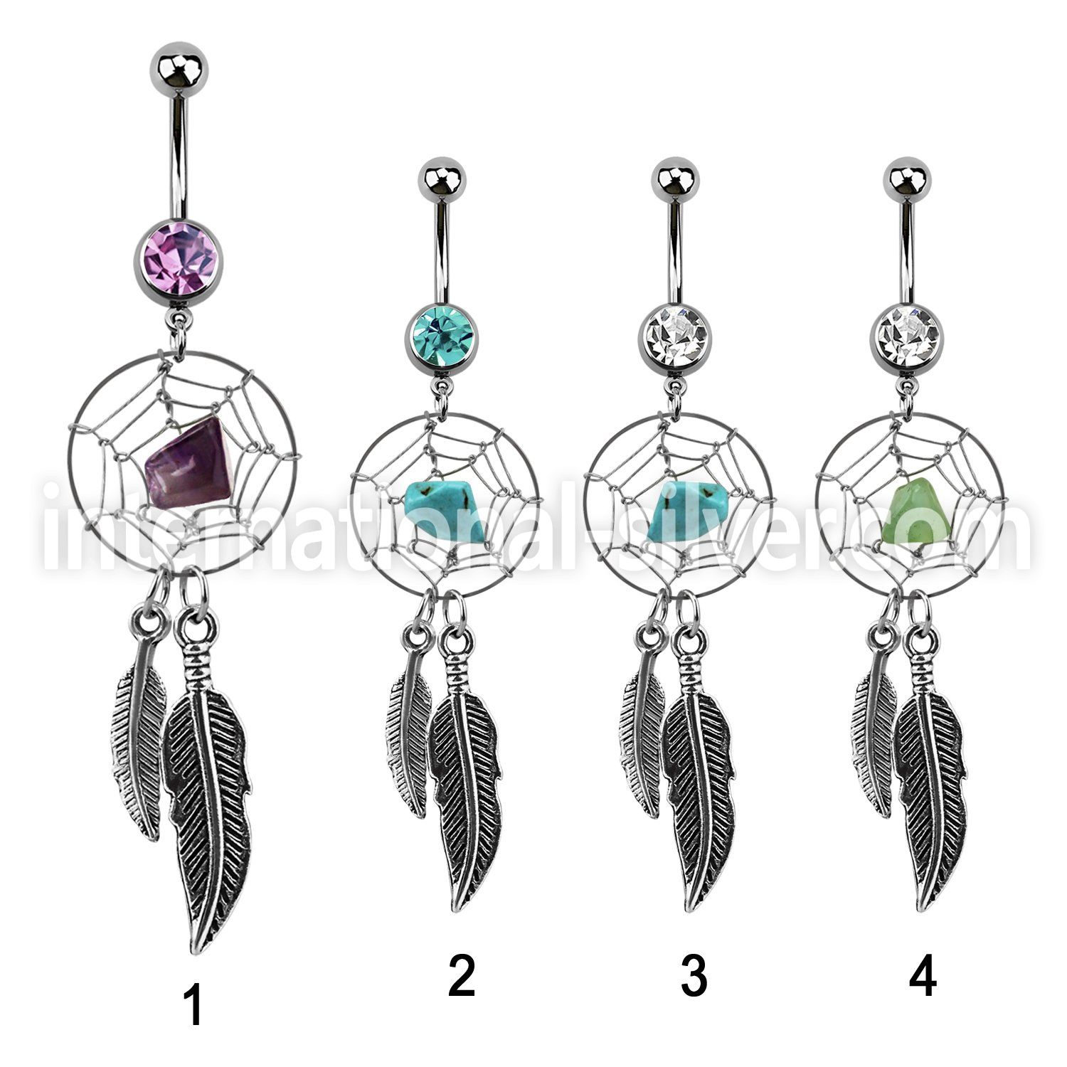mcd525 belly rings surgical steel 316l belly button