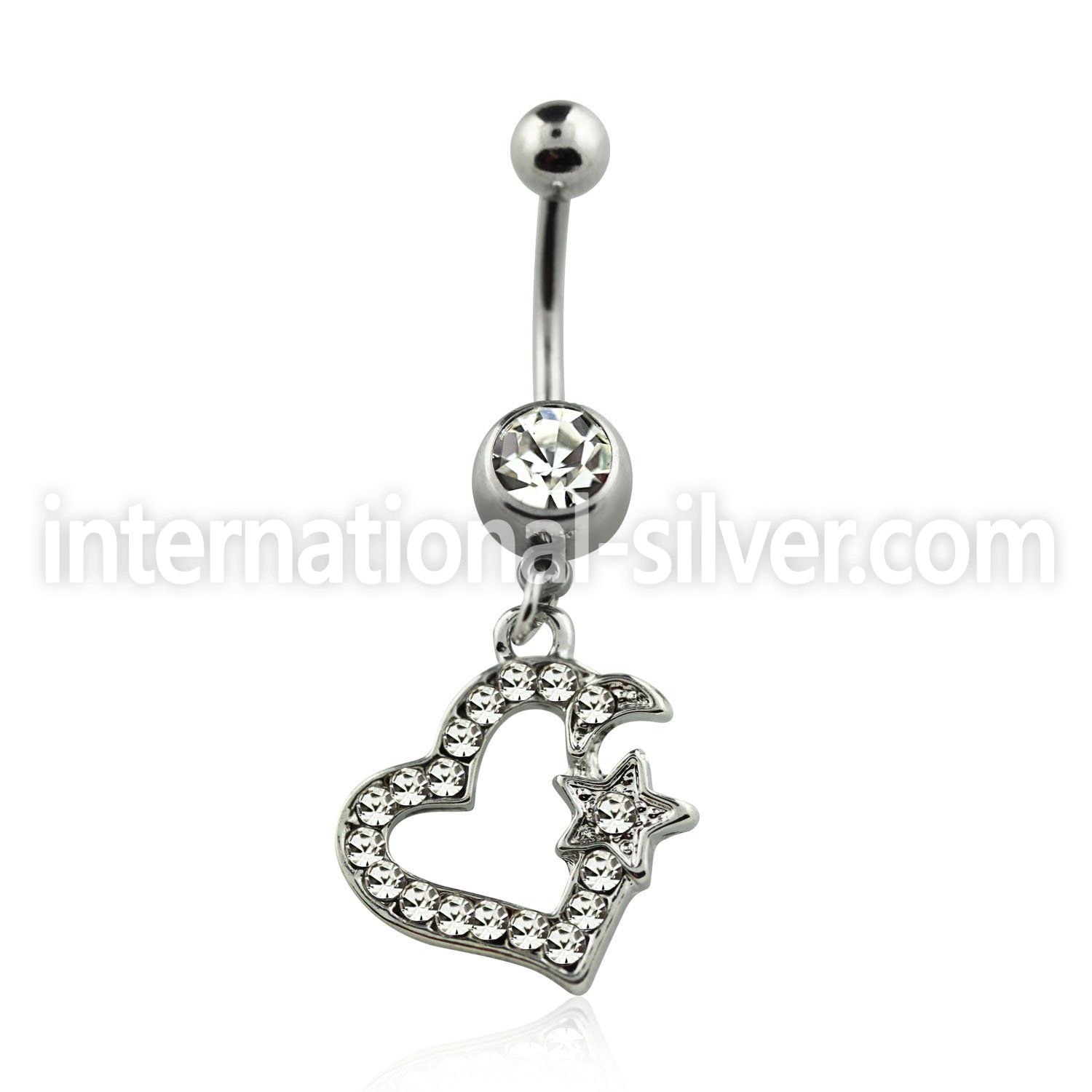 mcd527 belly rings surgical steel 316l belly button