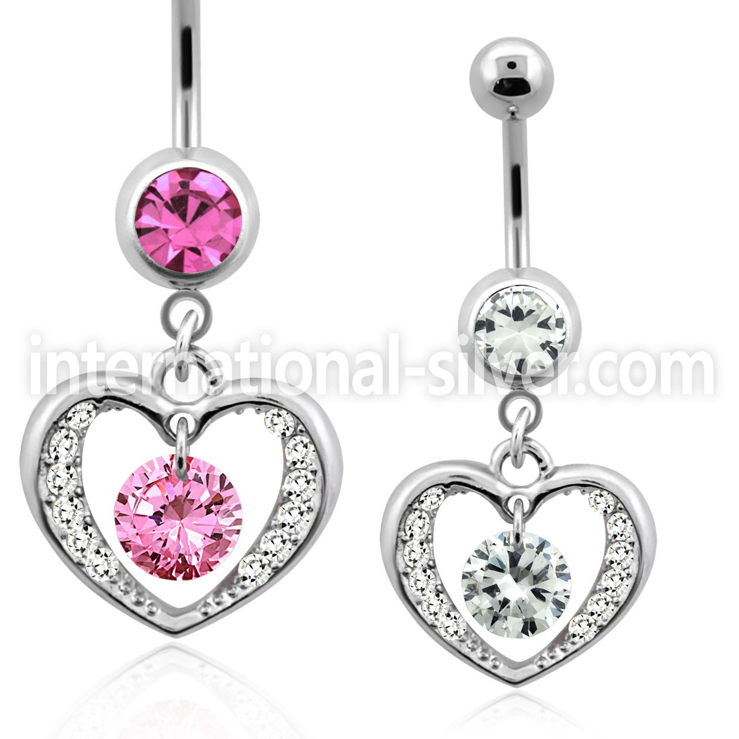 mcd571 belly rings surgical steel 316l belly button