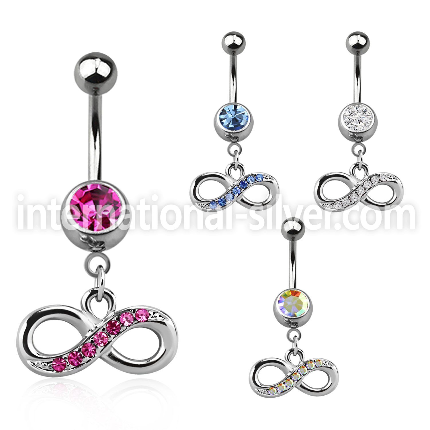mcd617 belly rings surgical steel 316l belly button
