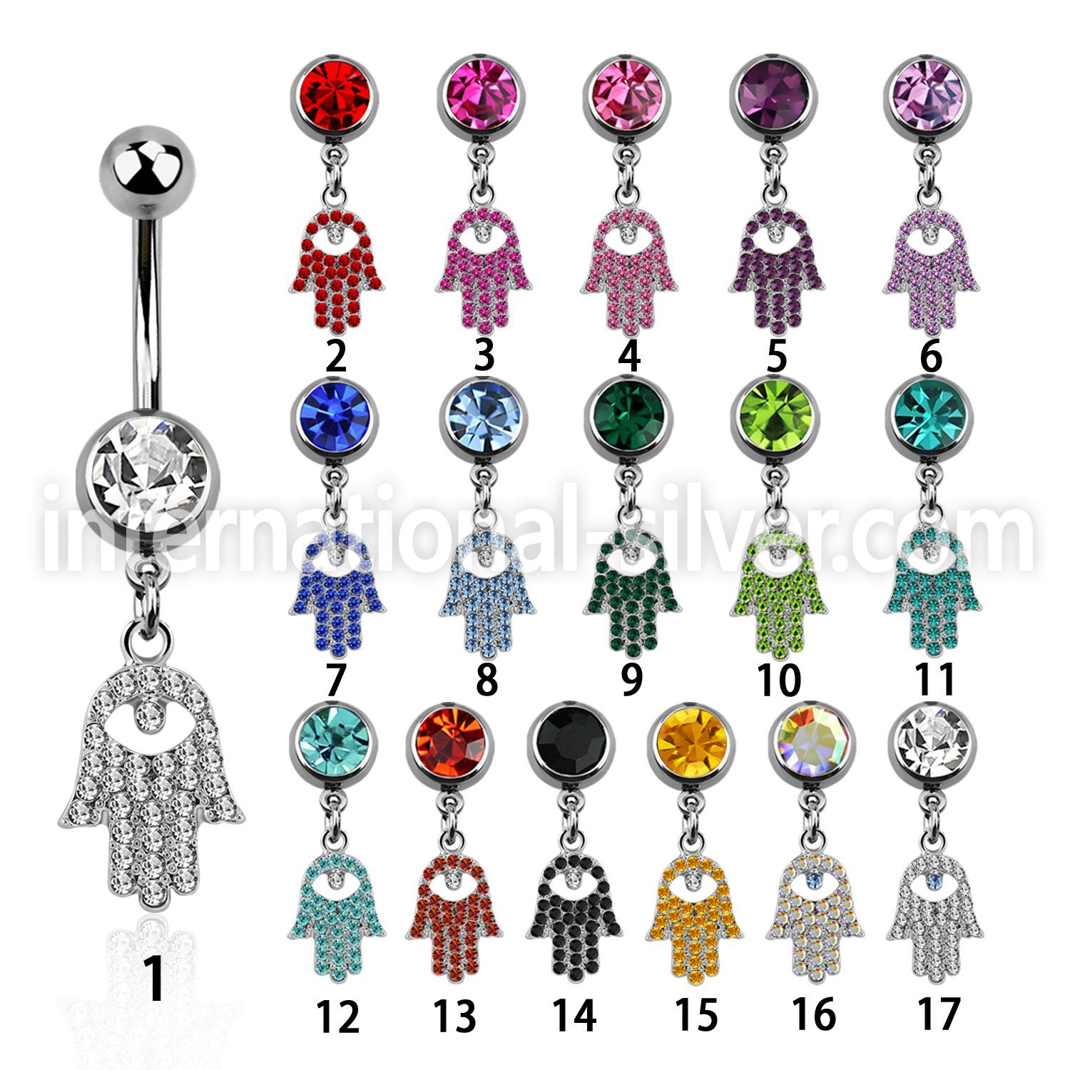 mcd668s belly rings surgical steel 316l belly button