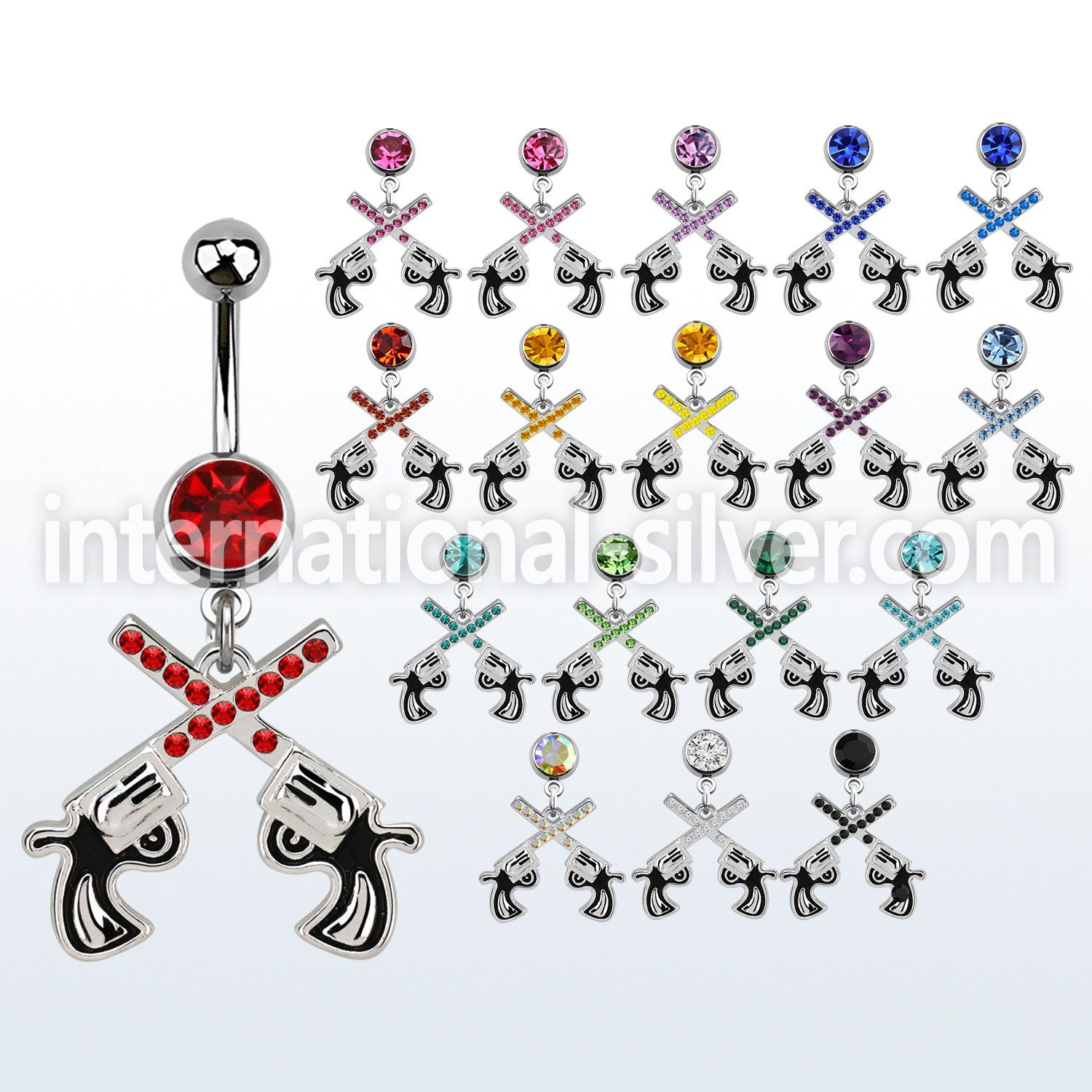 mcd750 belly rings surgical steel 316l belly button