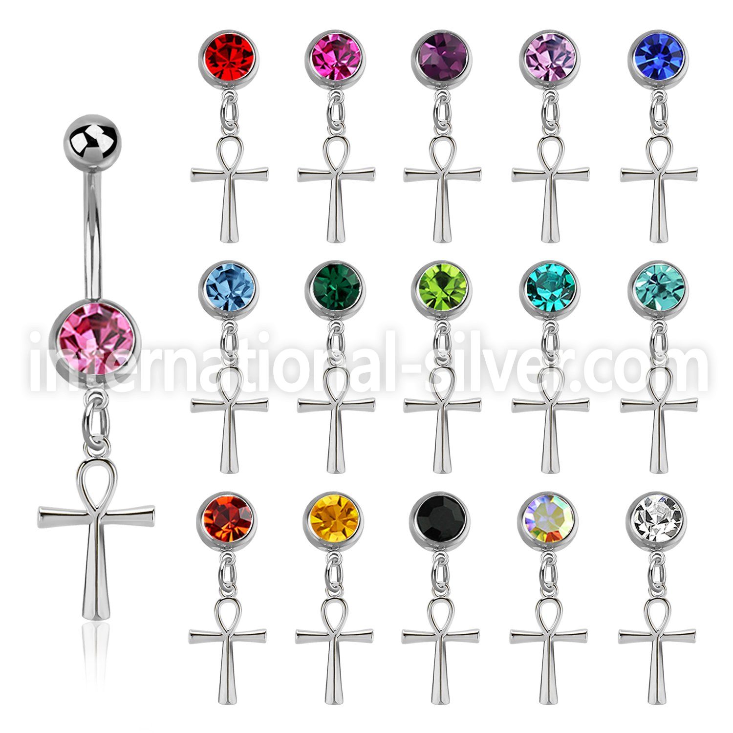 mcd769 surgical steel belly bananas belly piercing