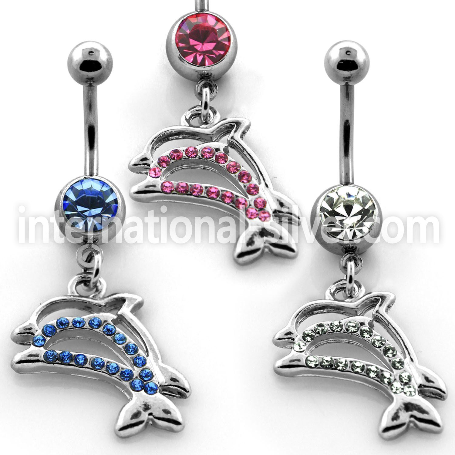 mcddp17 belly rings surgical steel 316l belly button