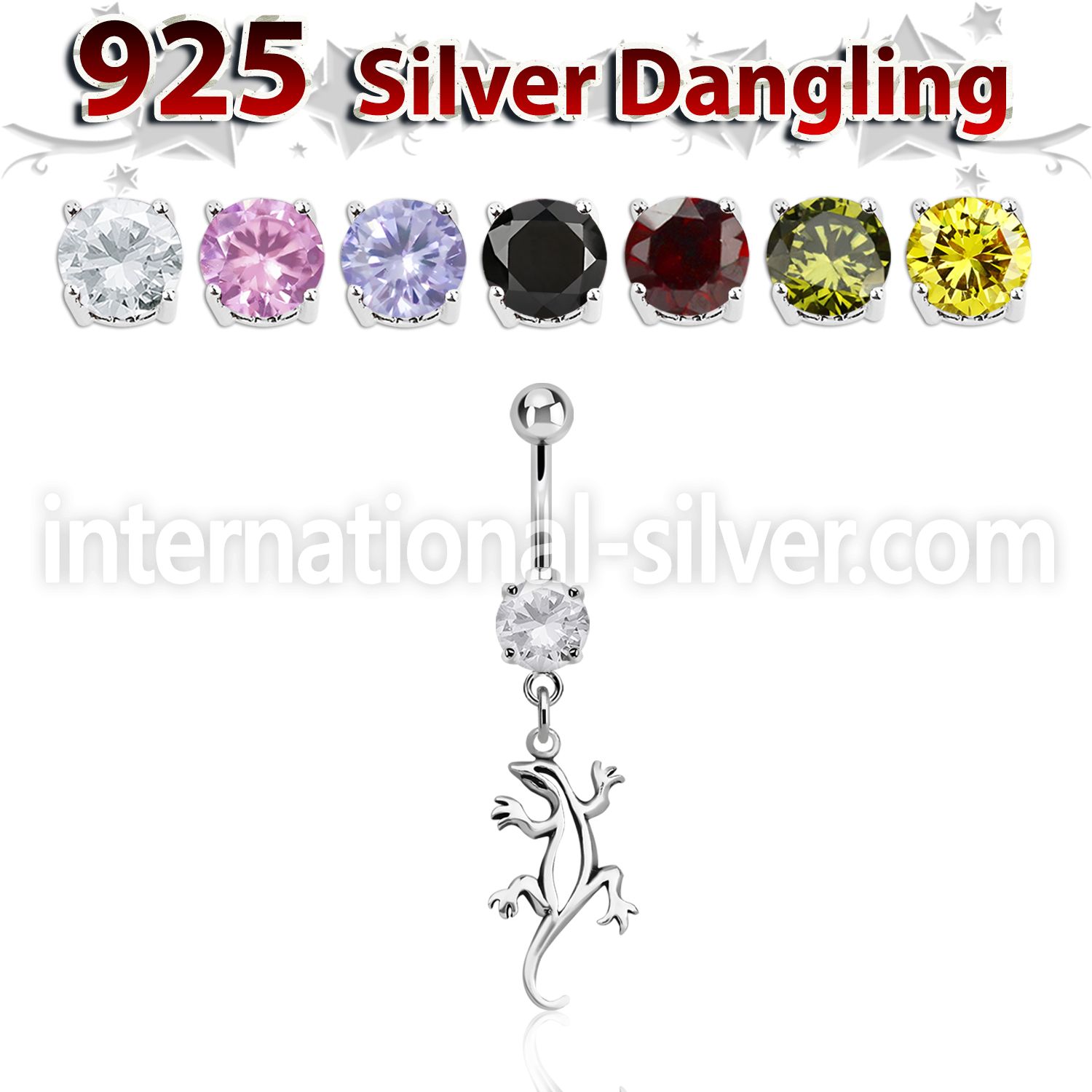 mcdvd9 belly rings surgical steel 316l belly button