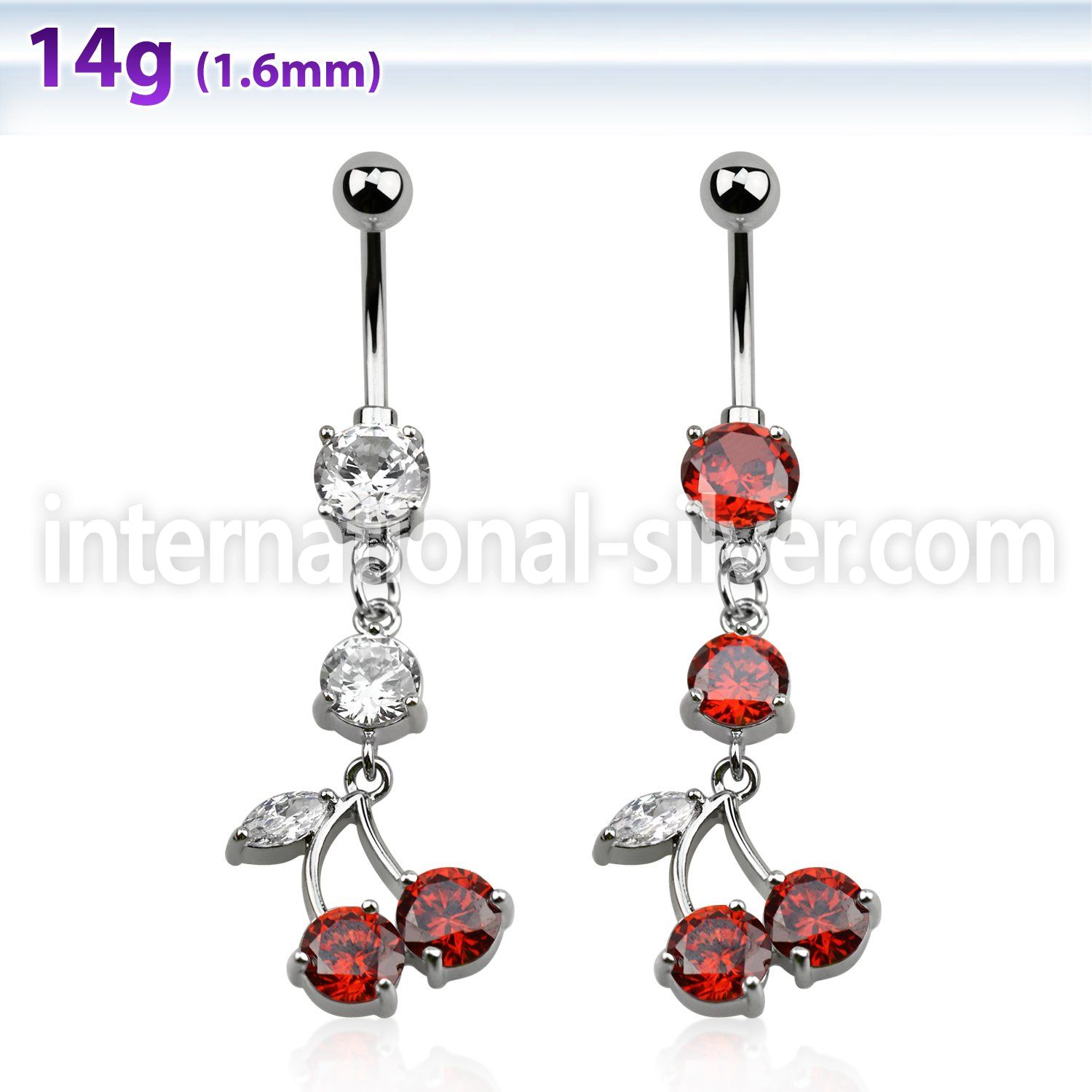 mcdz20 belly rings surgical steel 316l belly button