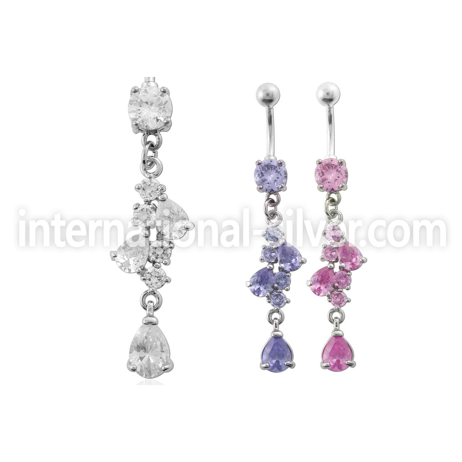 mcdz312 belly rings surgical steel 316l belly button