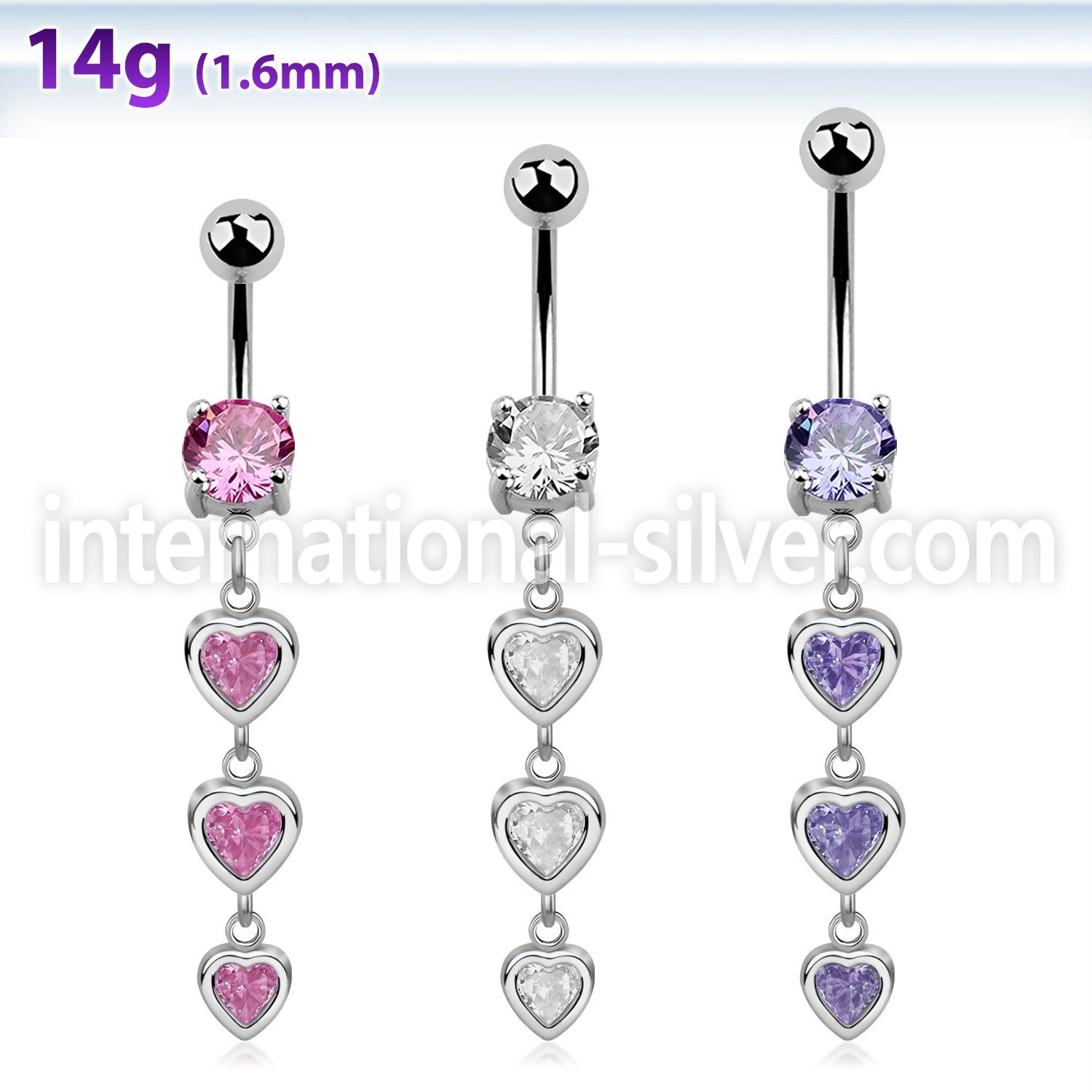 mcdz350 belly rings surgical steel 316l belly button