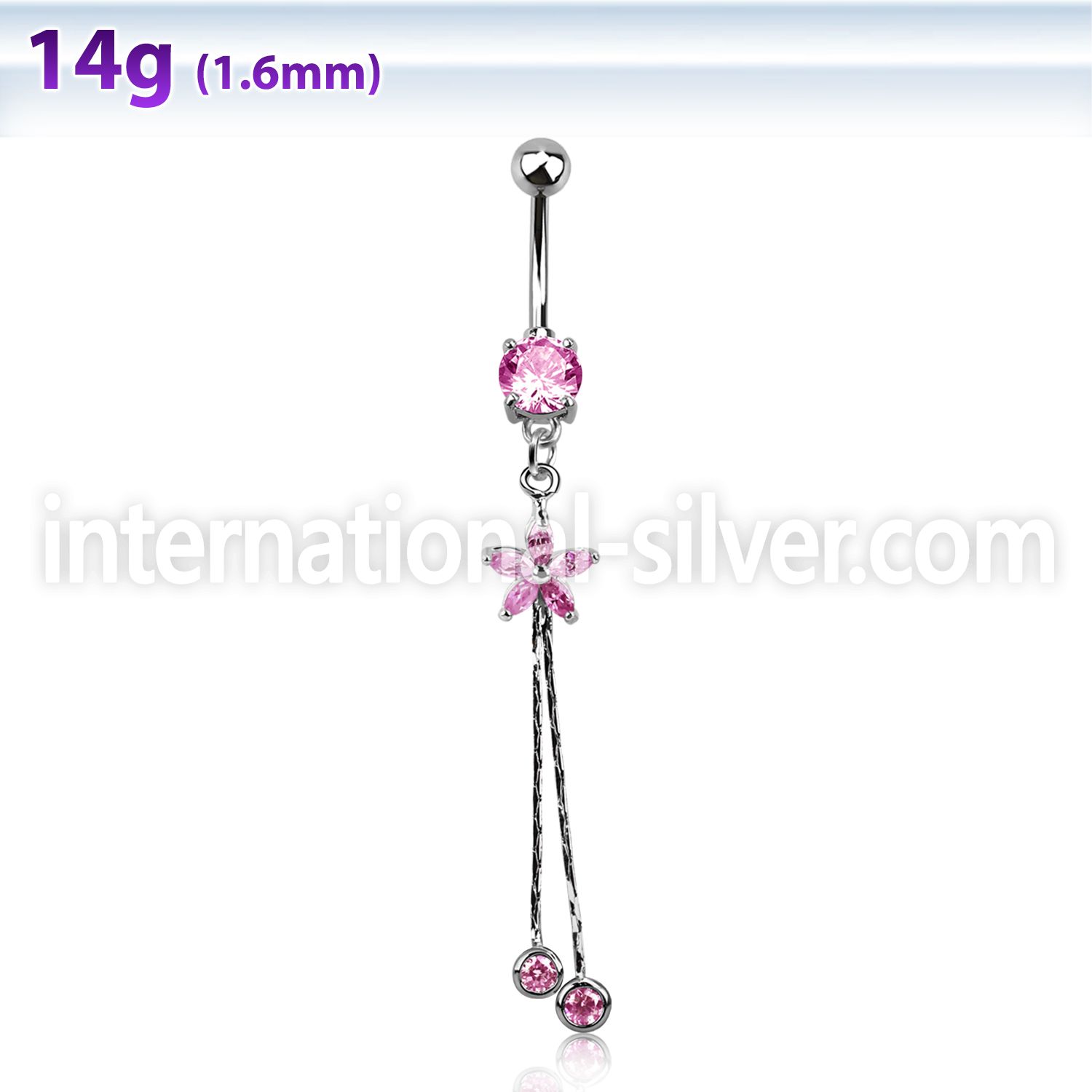 mcdz364 belly rings surgical steel 316l belly button