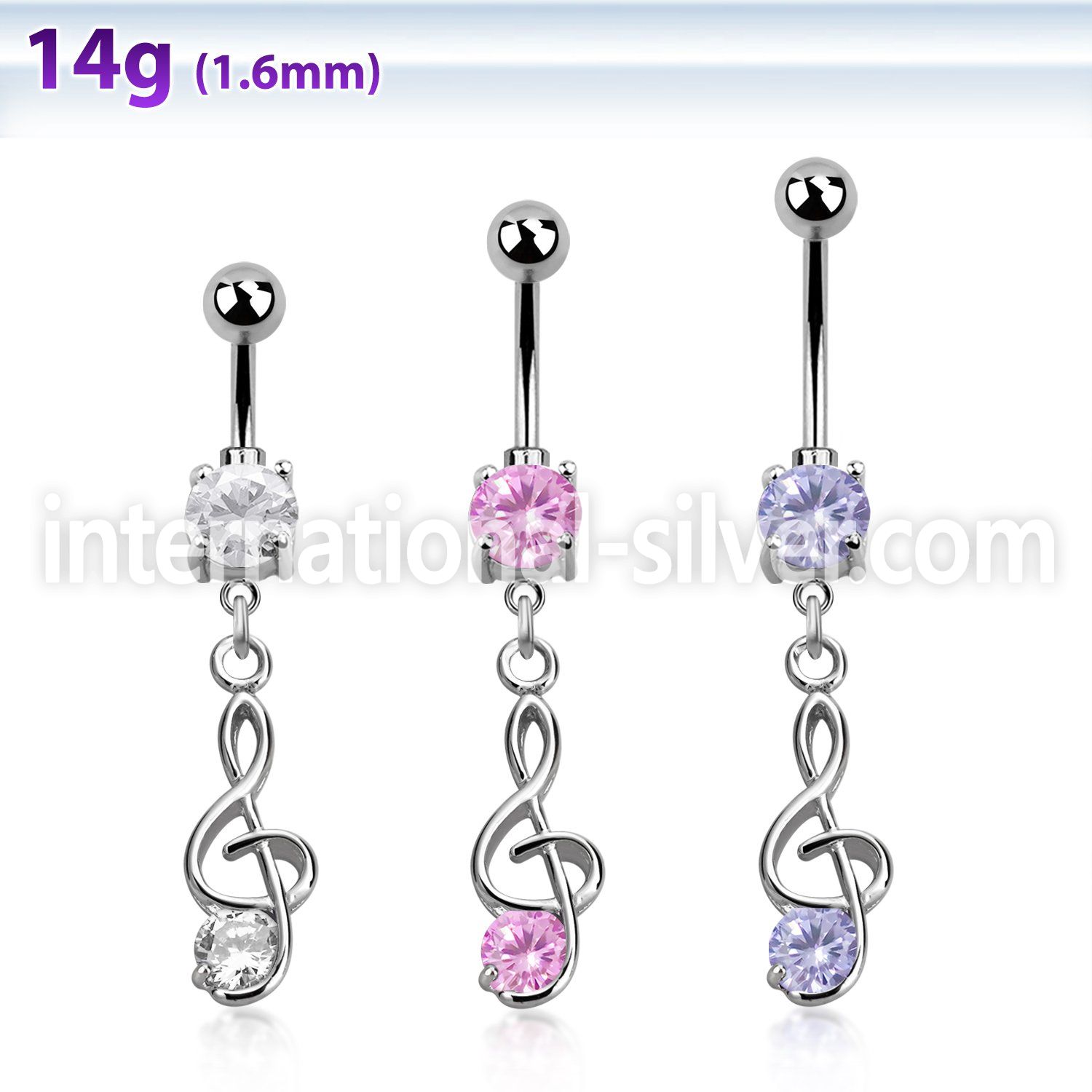 mcdz370 belly rings surgical steel 316l belly button