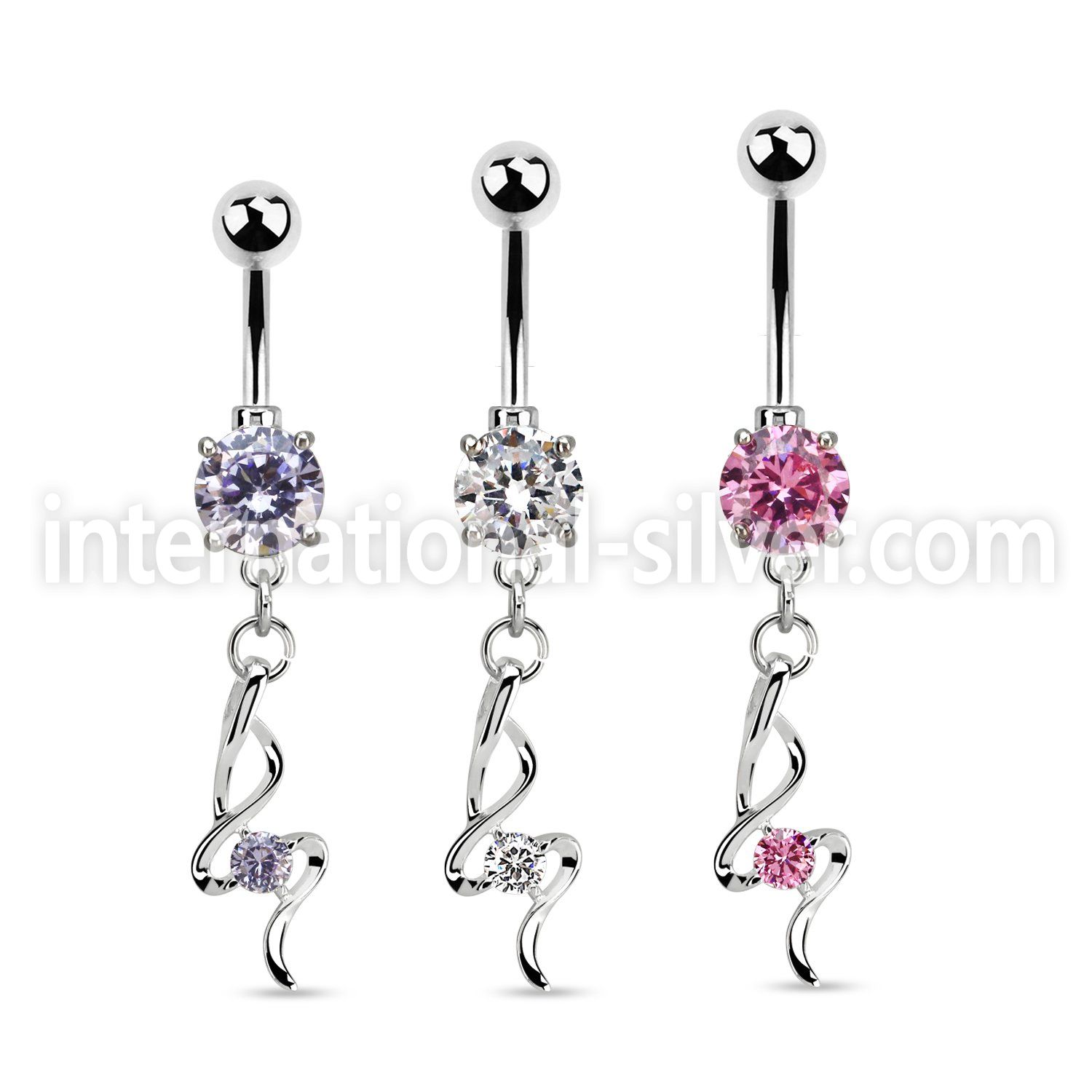 mcdz410 belly rings surgical steel 316l belly button