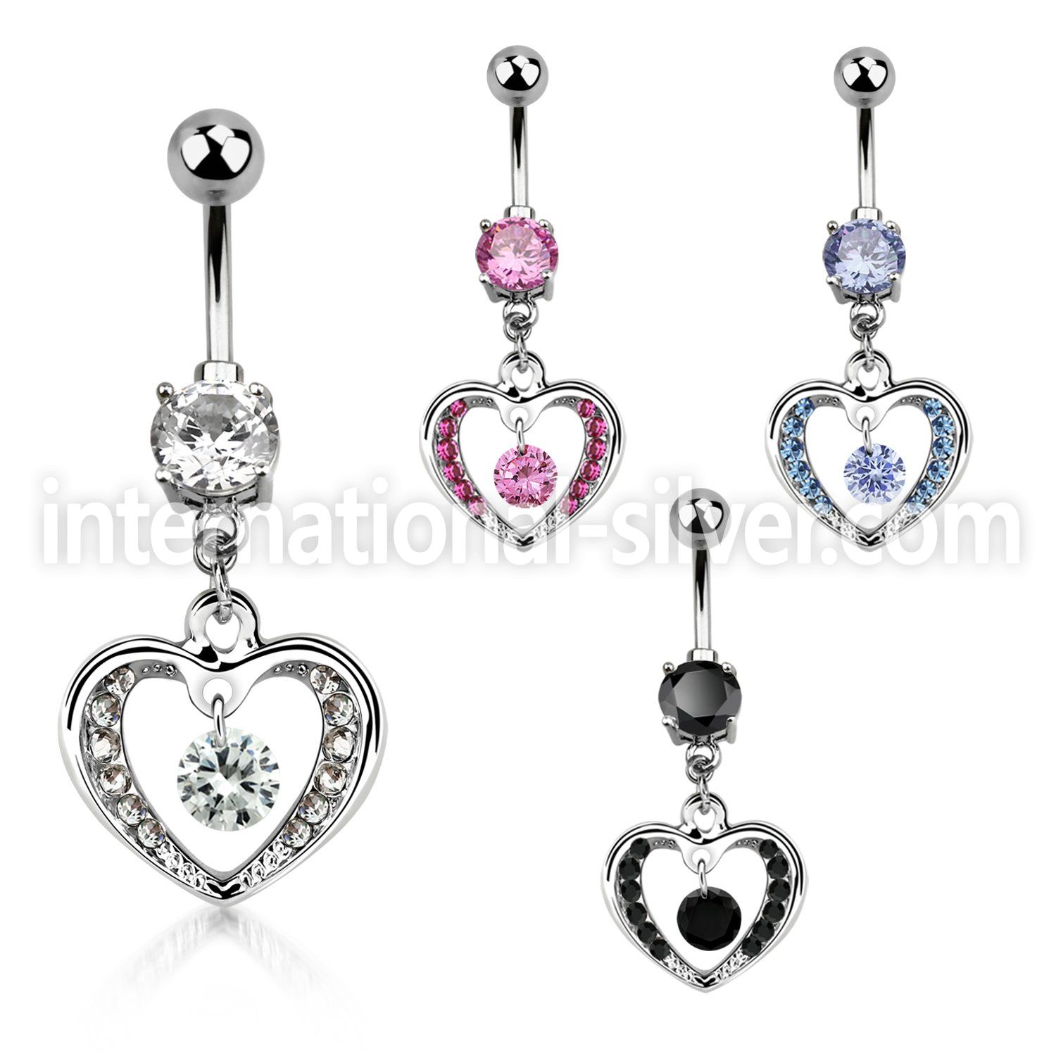 mcdz571 belly rings surgical steel 316l belly button