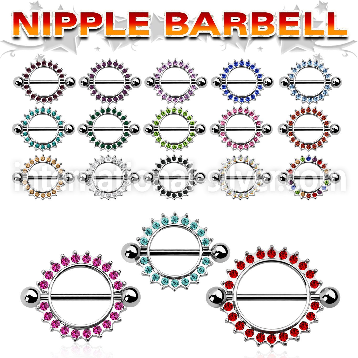 mcnpc3 straight barbells surgical steel 316l nipple