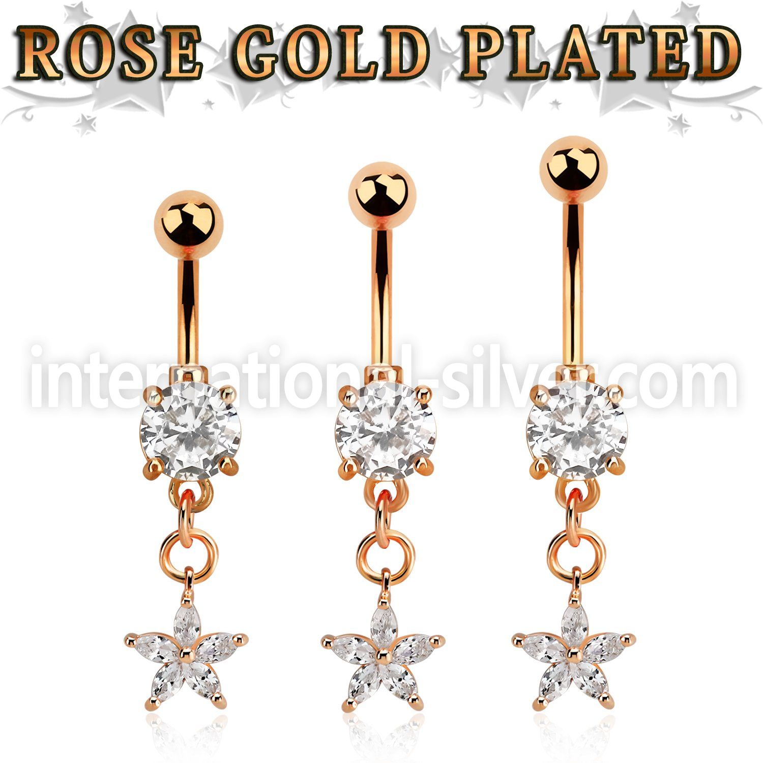 mdrz413 belly rings surgical steel 316l belly button