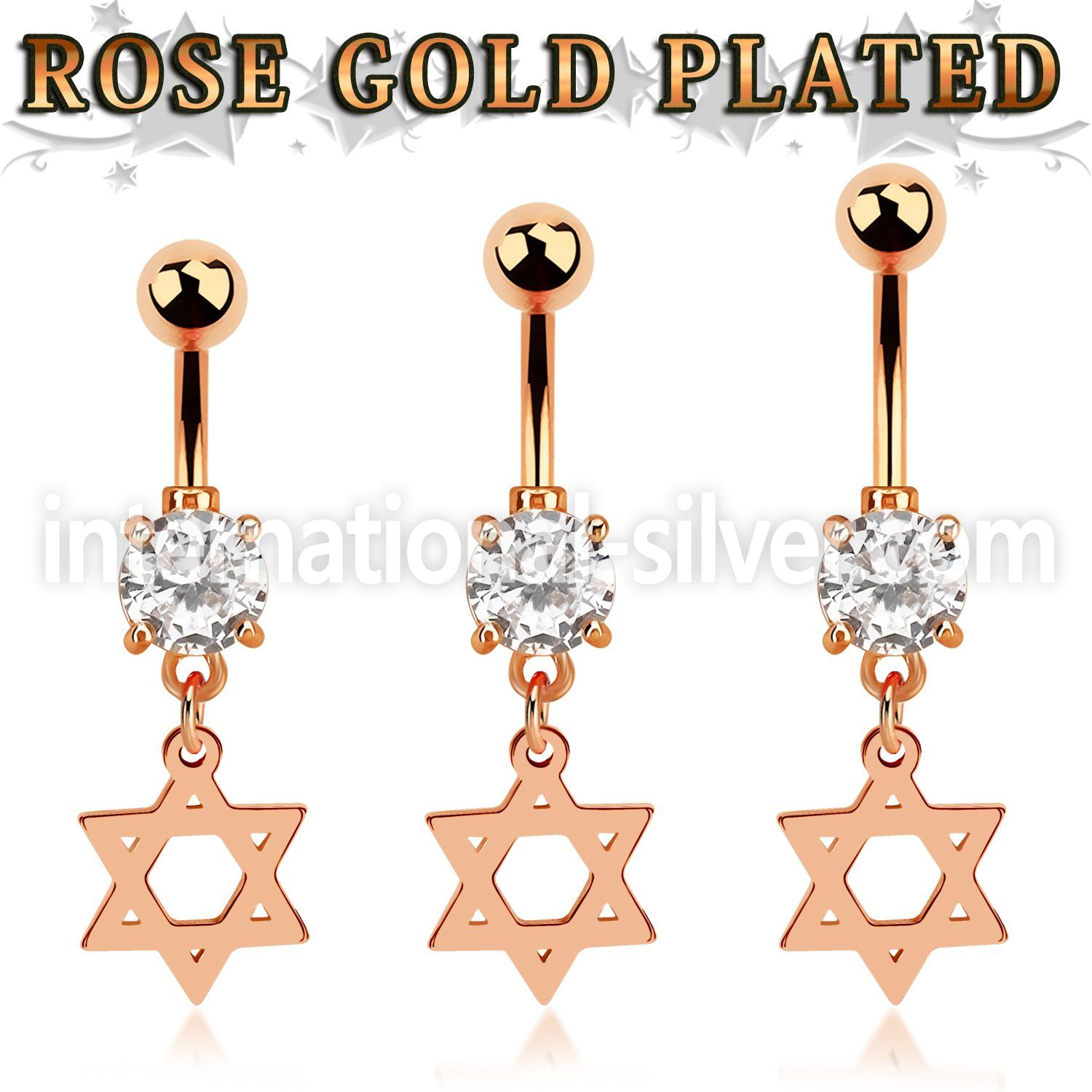 mdrz758 belly rings anodized surgical steel 316l belly button