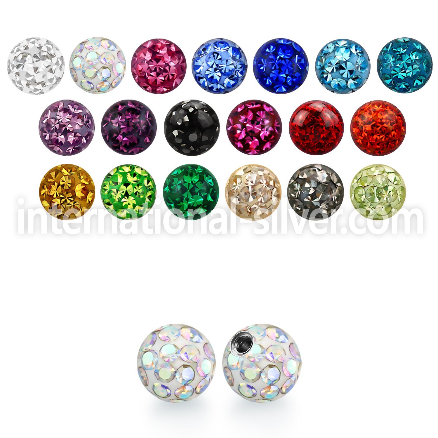 mfr3 loose body jewelry parts surgical steel 316l 