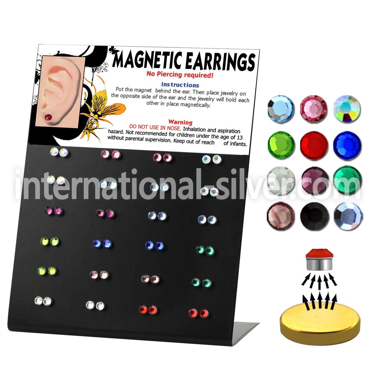 mg80 fake illusion body jewelry others belly button