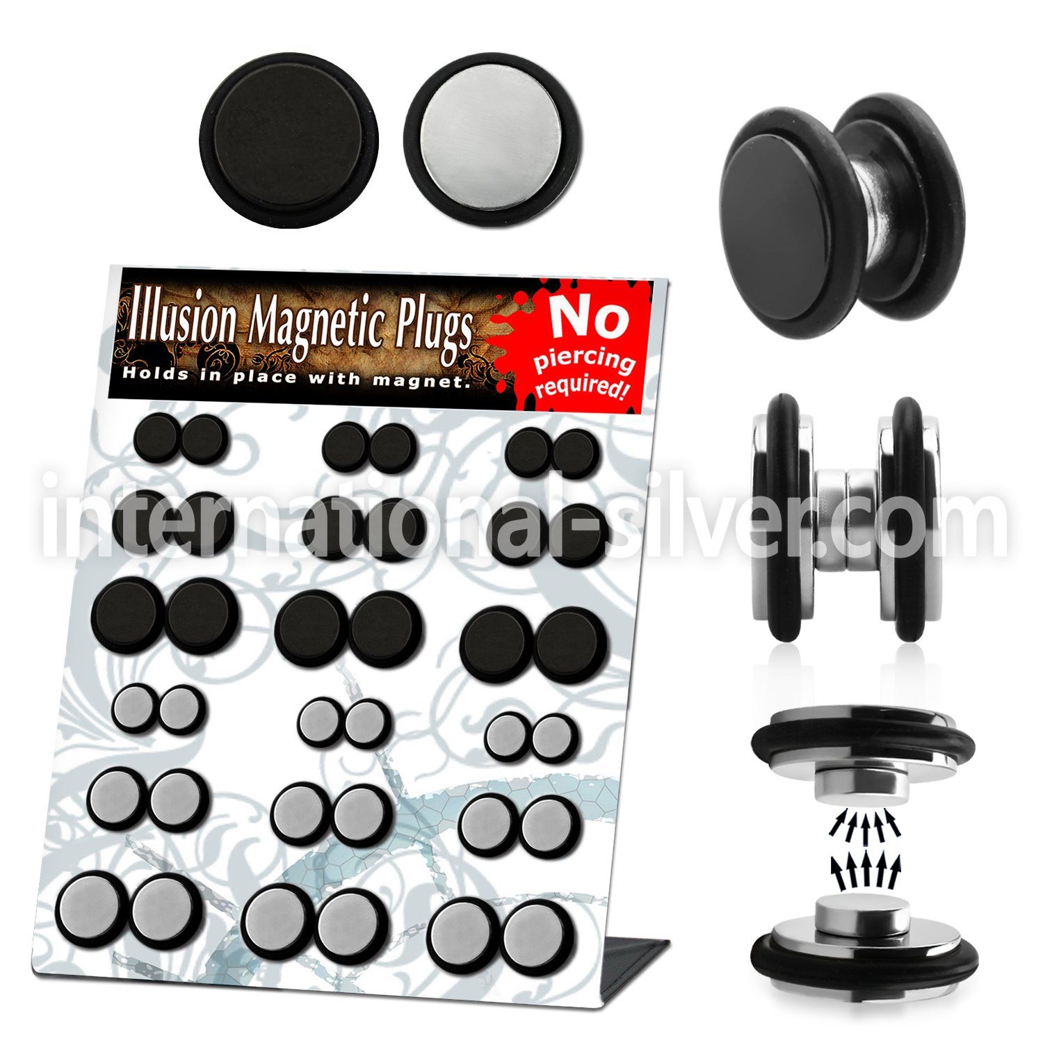 mgmpr cheaters  illusion plugs and tapers surgical steel 316l belly button
