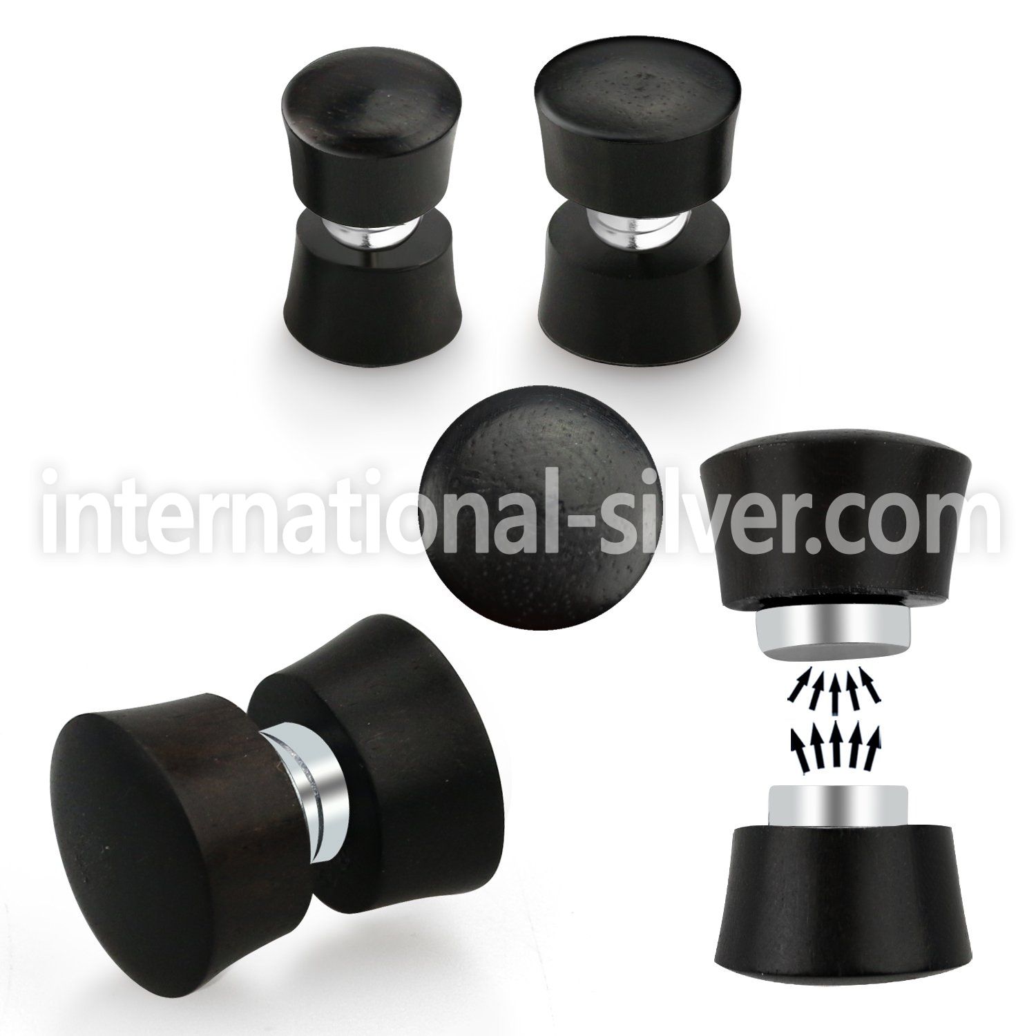 mpare cheaters  illusion plugs and tapers organic body jewelry 