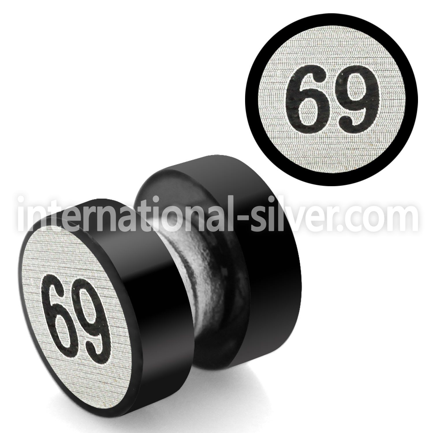 mpls10 cheaters  illusion plugs and tapers anodized surgical steel 316l belly button