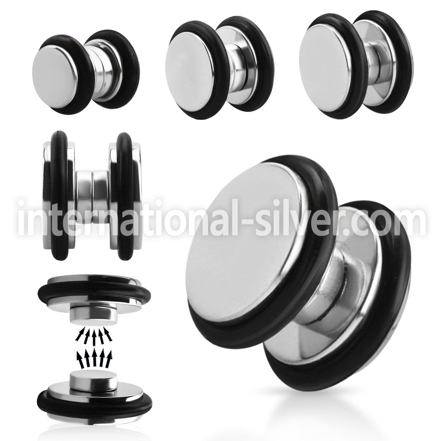 mpr cheaters  illusion plugs and tapers surgical steel 316l belly button