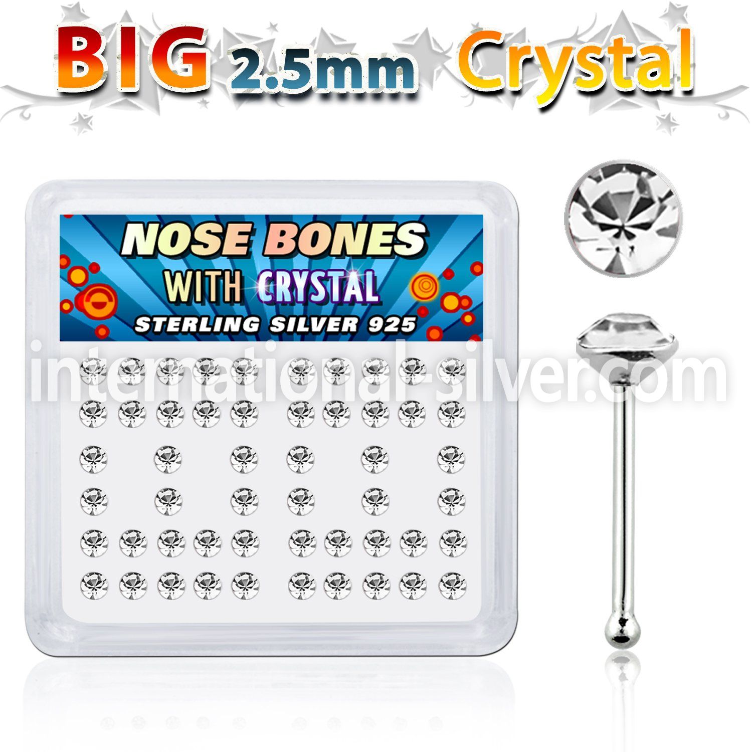 nb19cx nose bone silver 925 nose
