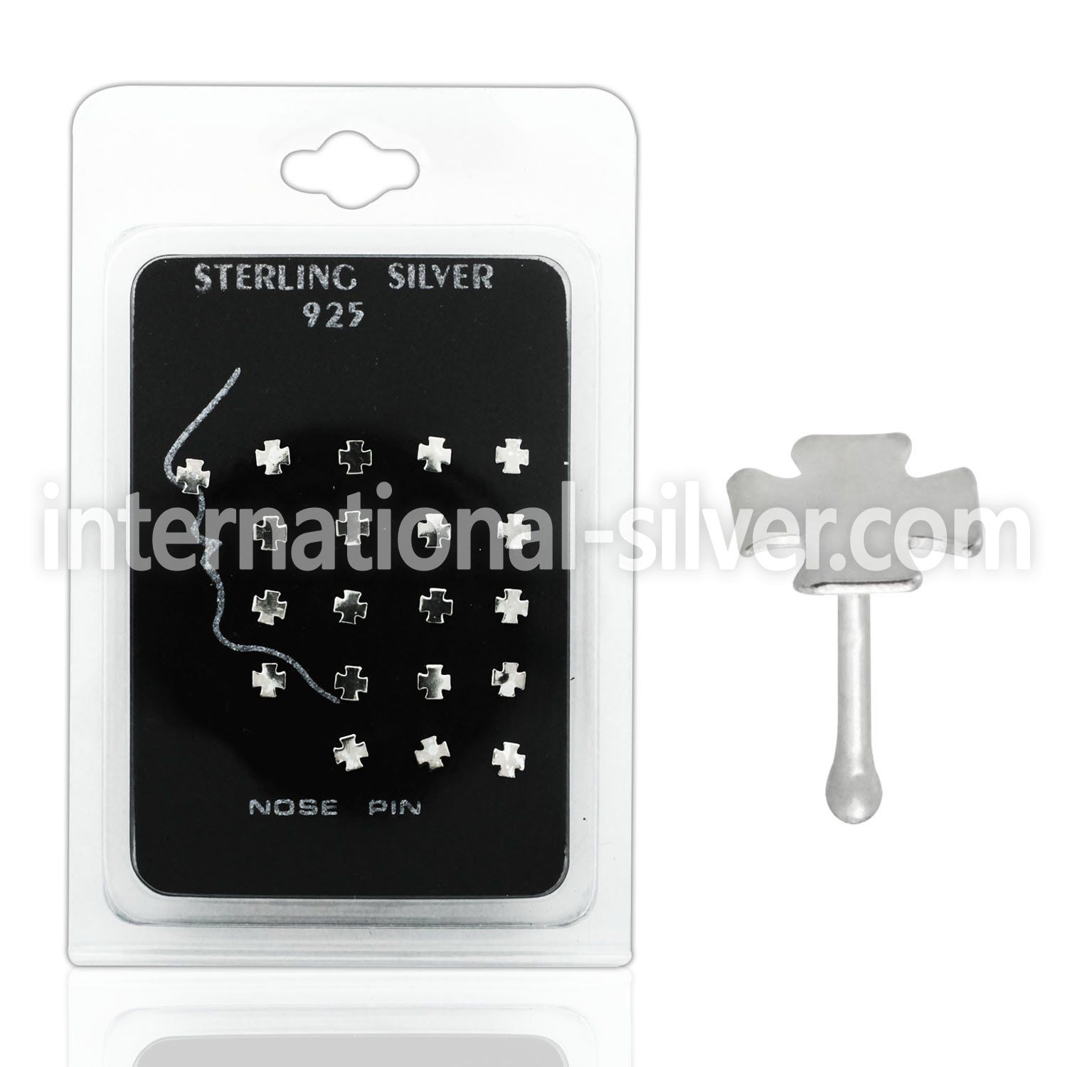 nbcopk nose bone silver 925 nose