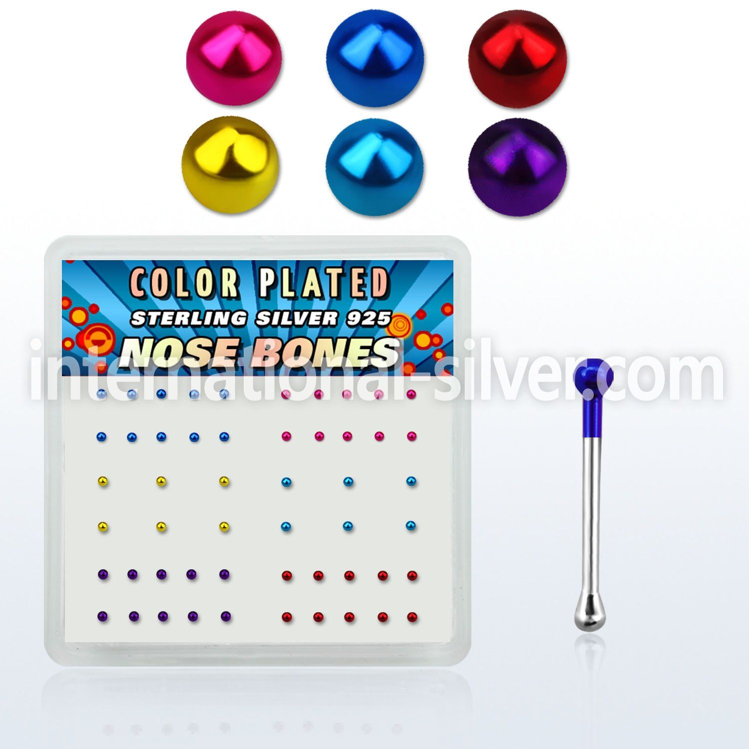 nbmtbx1 nose bone silver 925 nose