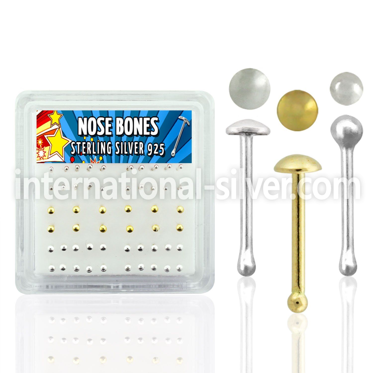 nbmx1 nose bone silver 925 nose