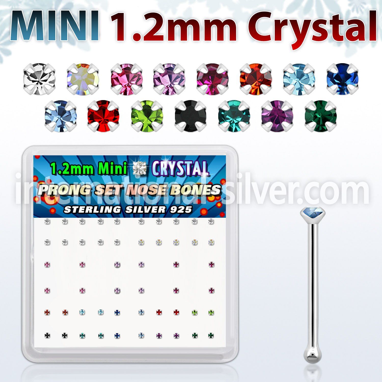 nbp5mx 925 silver nose bones nose piercing