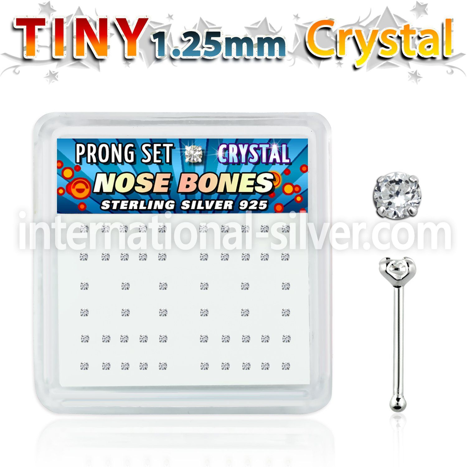 nbp6cx nose bone silver 925 nose