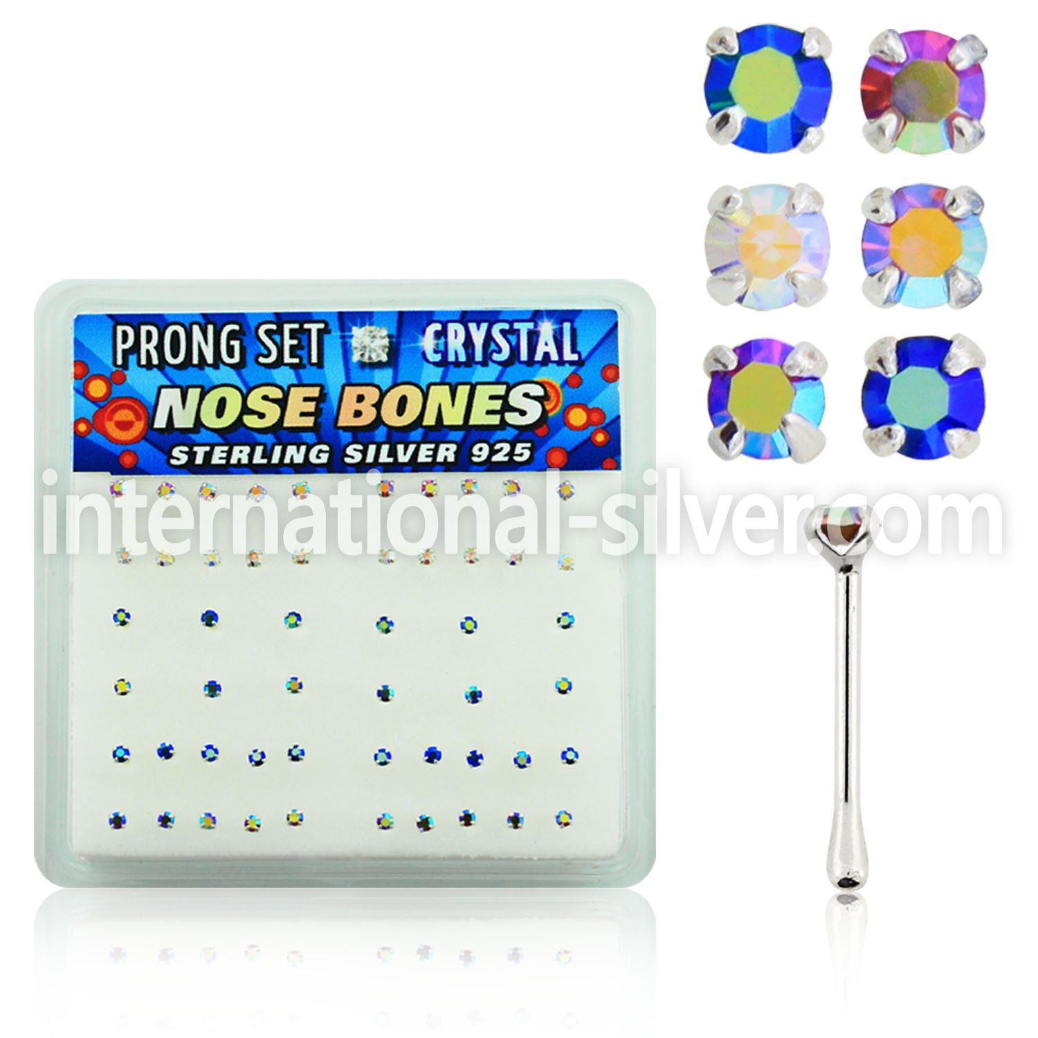 nbpbxabm nose bone silver 925 nose