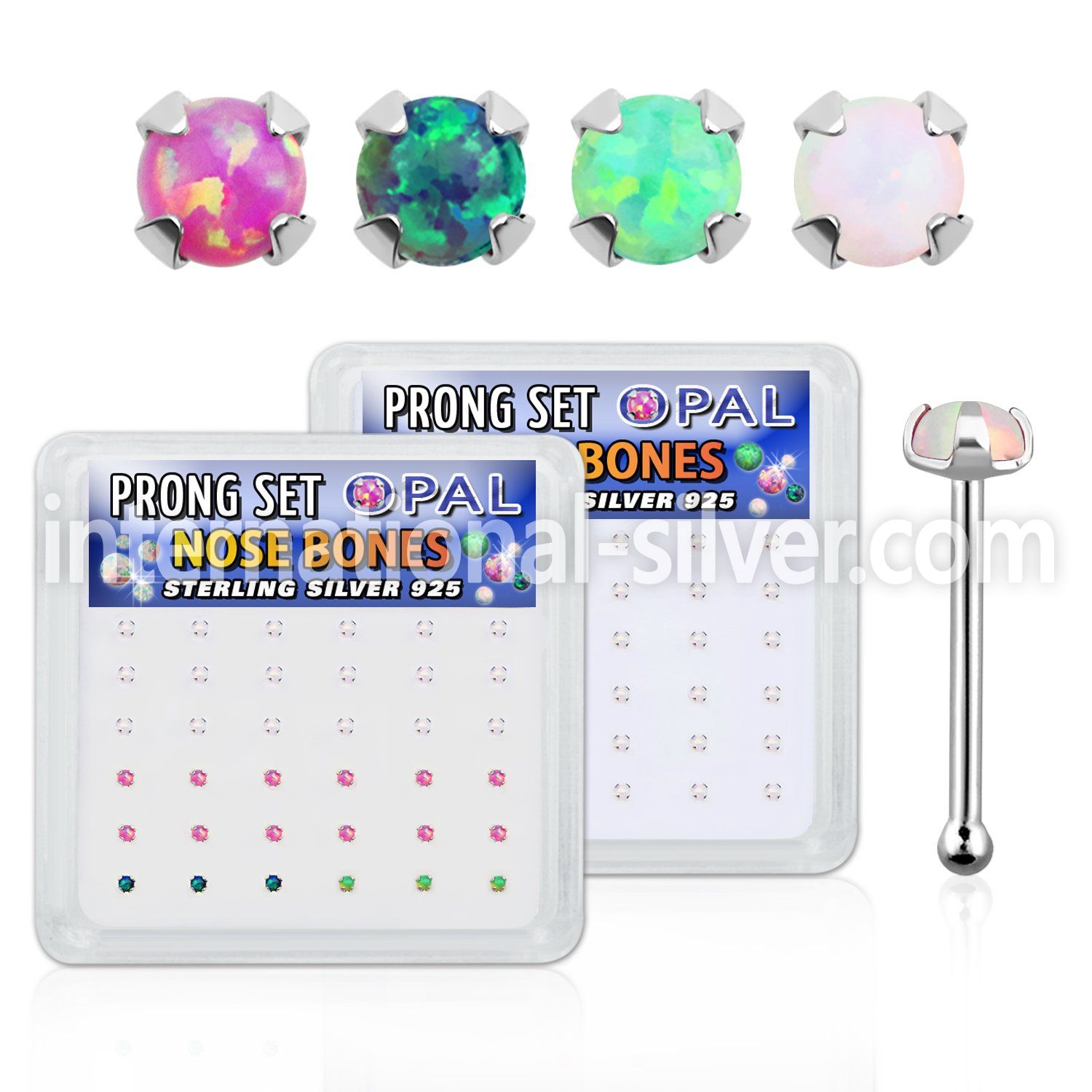 nbpo15 nose bone silver 925 nose