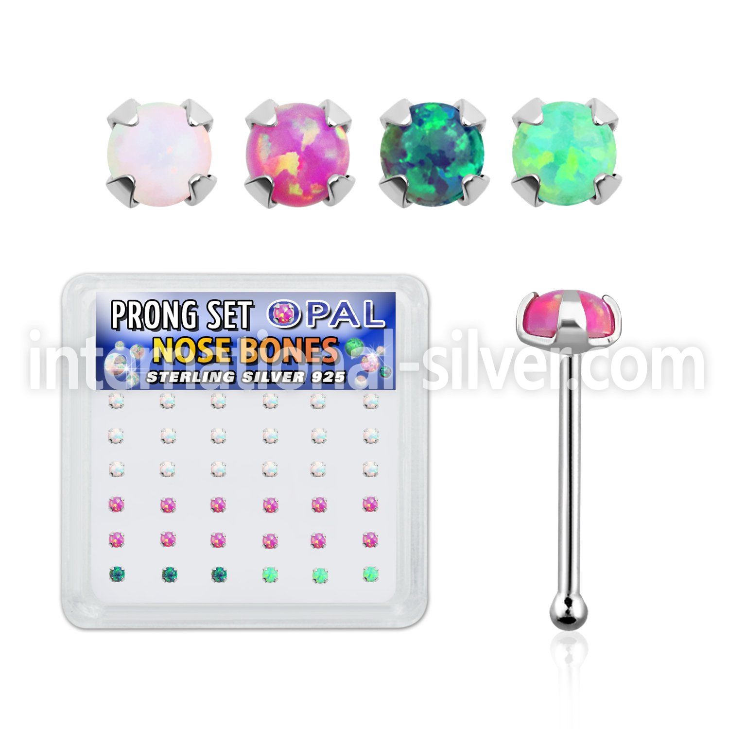 nbpo2 nose bone silver 925 nose