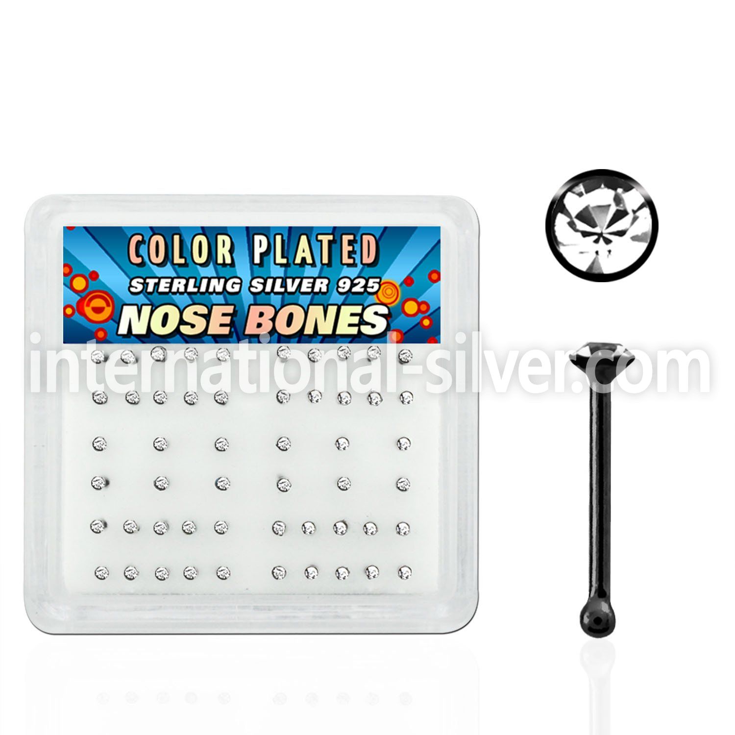 nbrbbxc nose bone silver 925 nose
