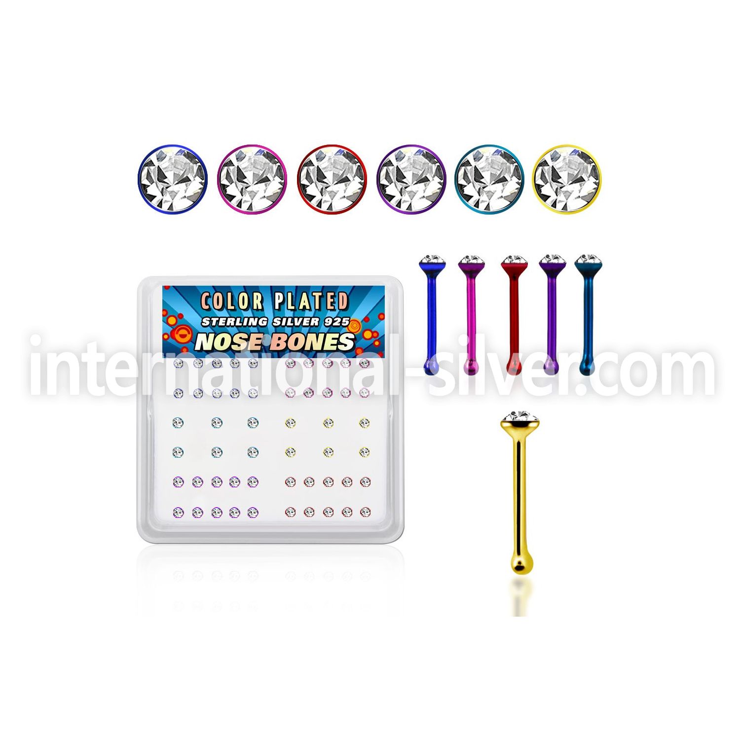 nbrdpbxc nose bone silver 925 nose