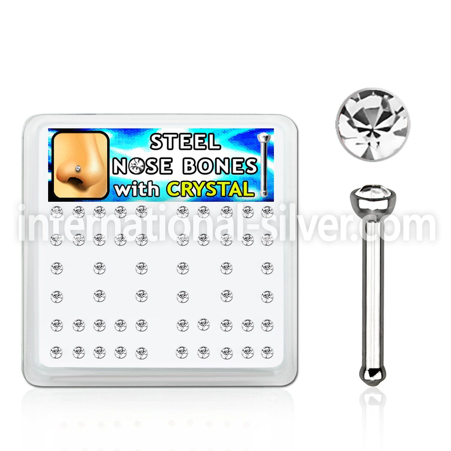 nbs20xc nose bone surgical steel 316l nose