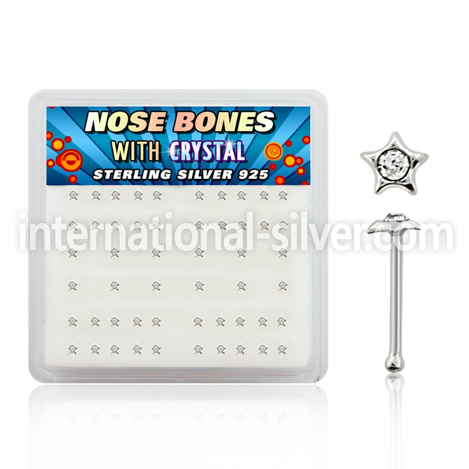nbstxc nose bone silver 925 nose