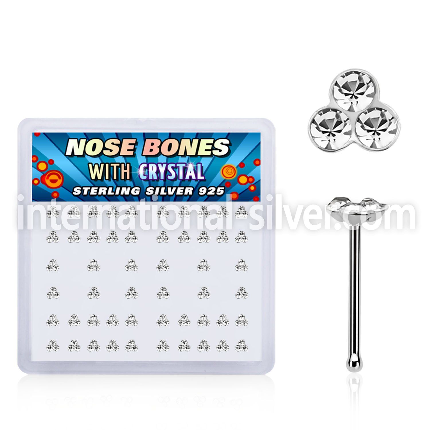 nbtrc nose bone silver 925 nose