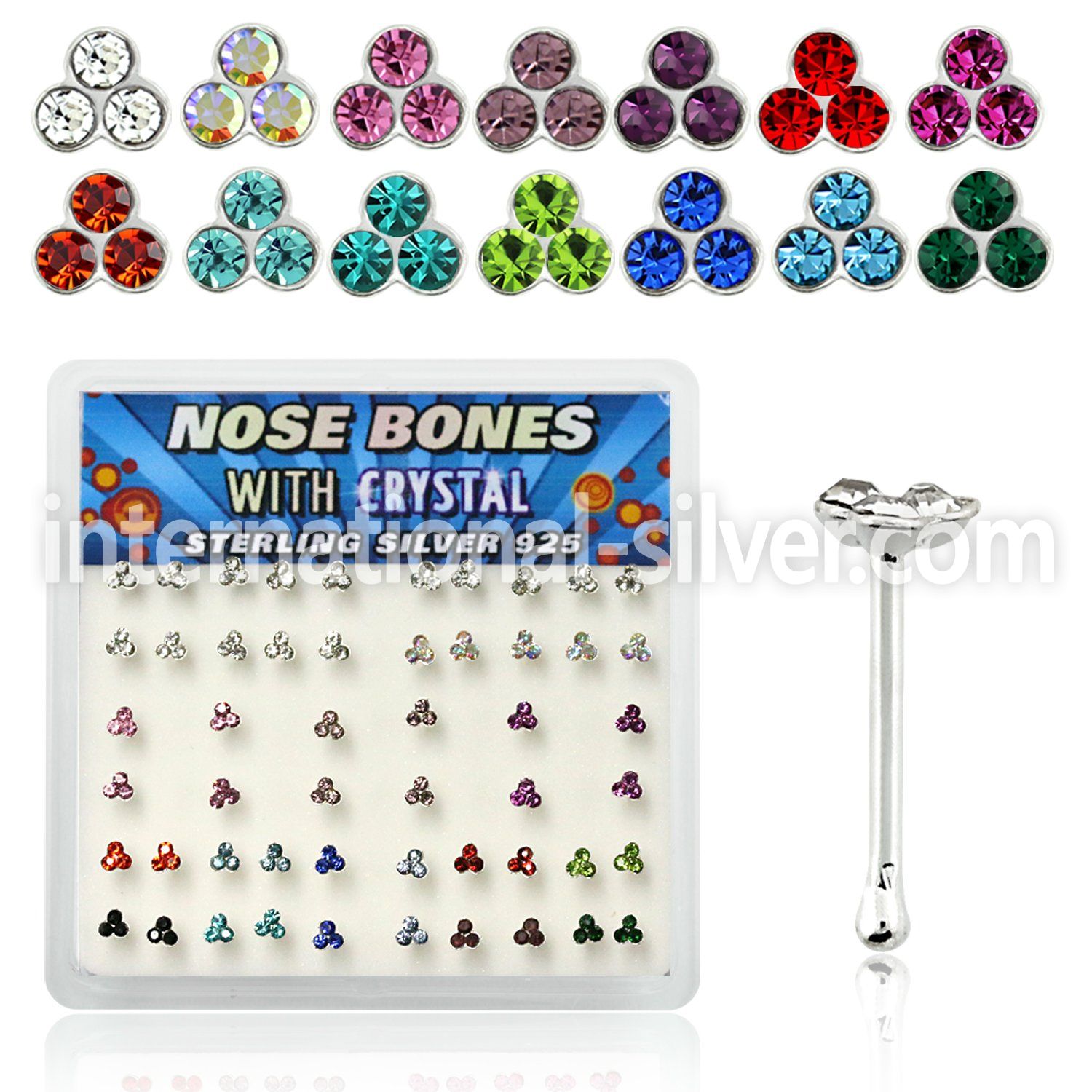 nbtrm nose bone silver 925 nose