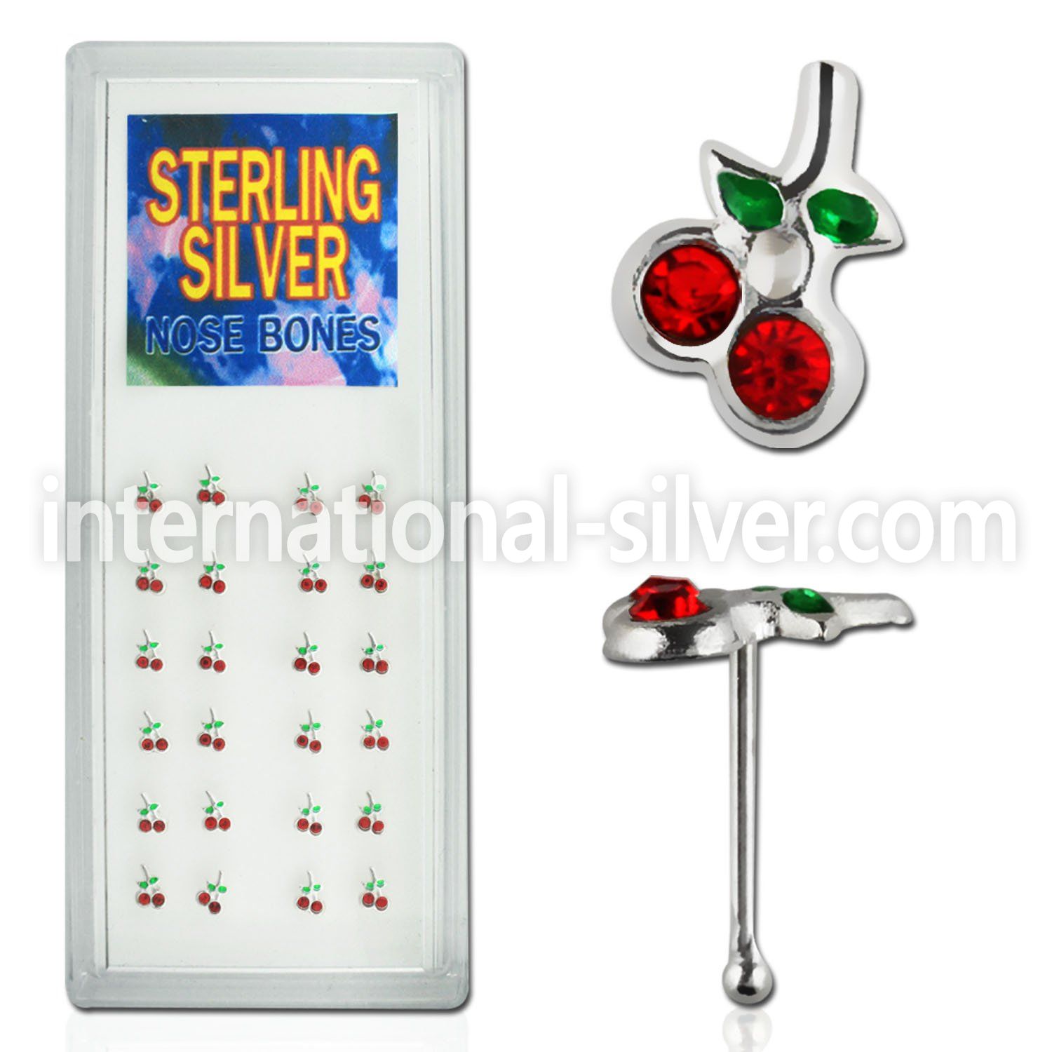 nchcb nose bone silver 925 nose